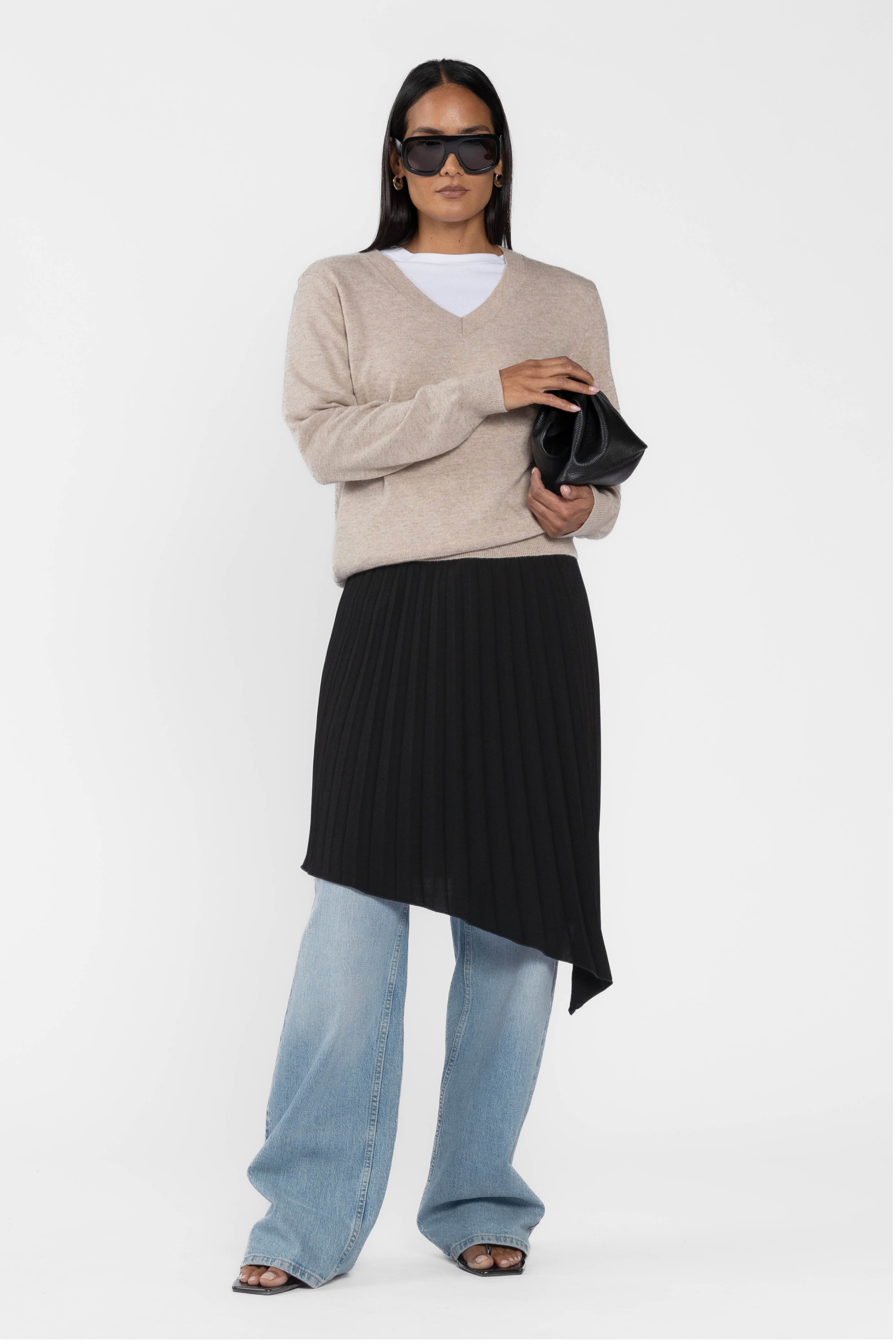 Shonda Pleated Skirt