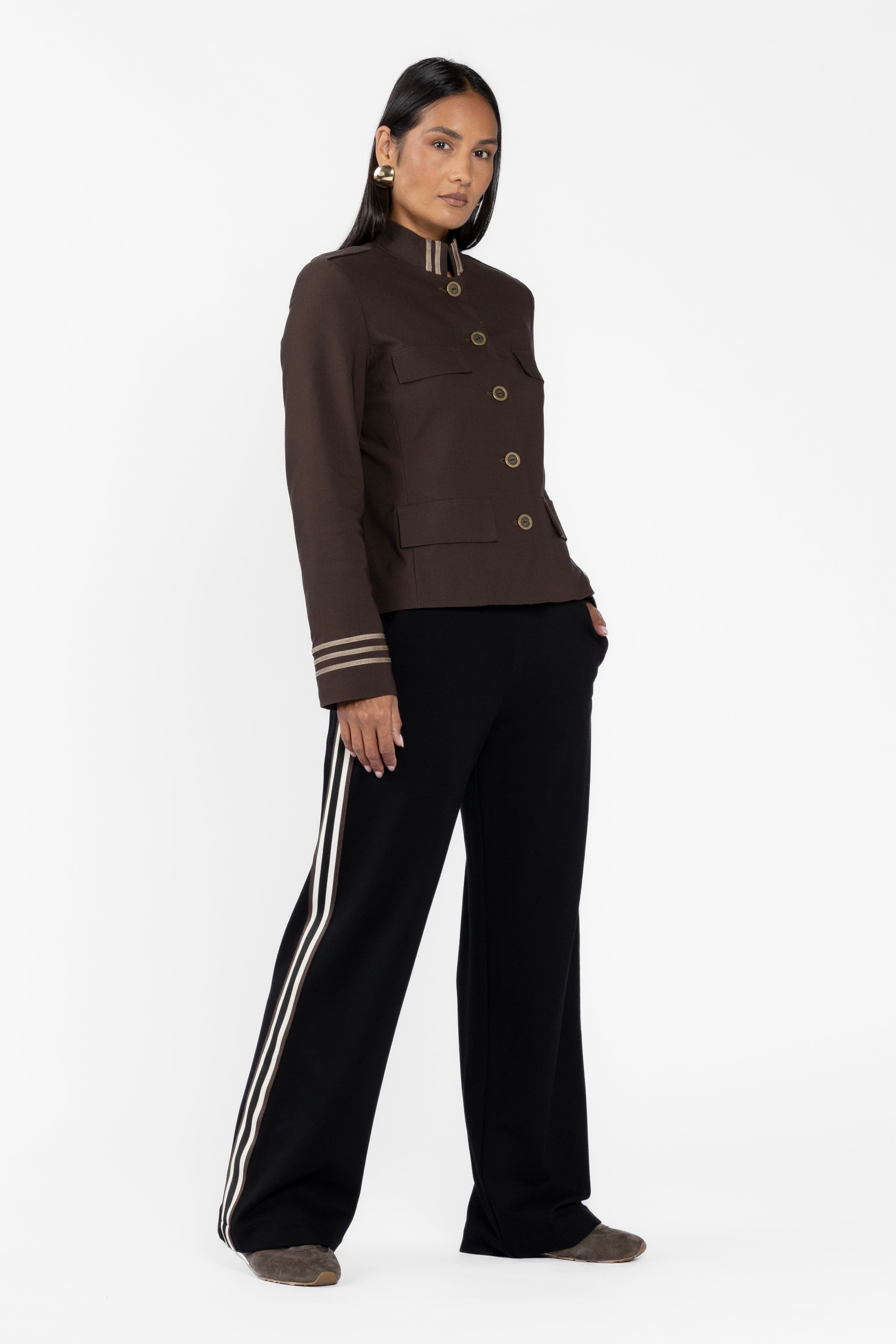 Malo Knit Wide Leg Pant