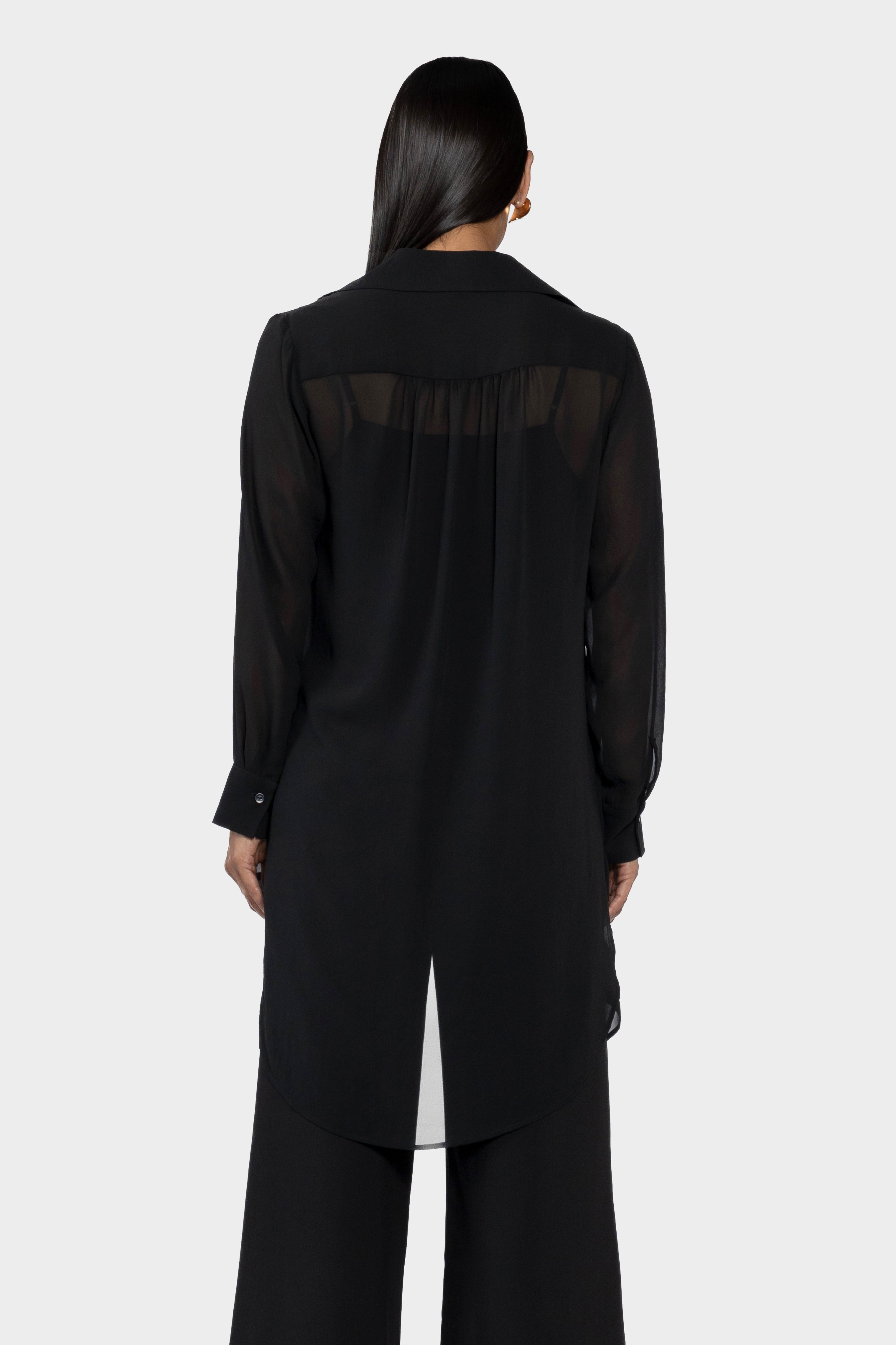 Tall Tails Long Sleeve Asymmetric Shirt