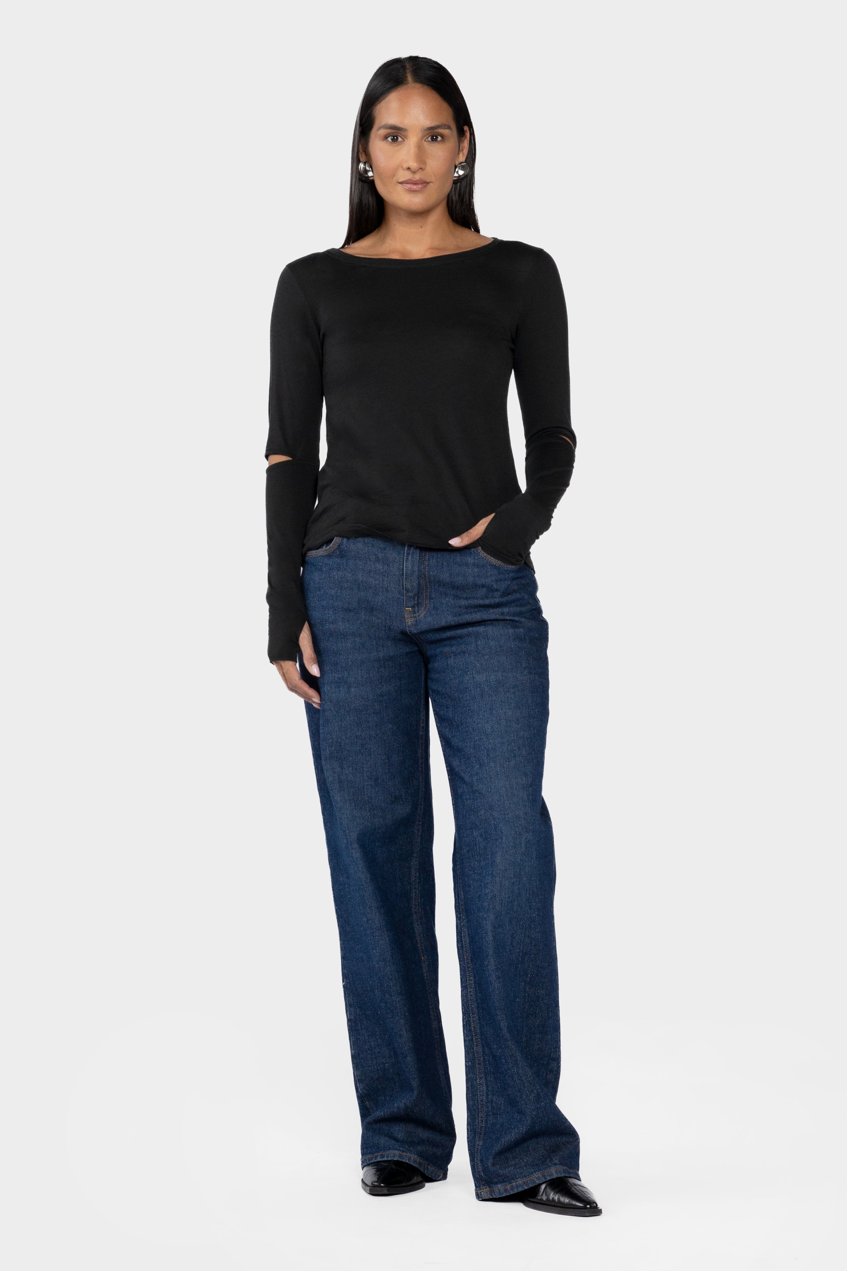 Sola Merino Long Sleeve Top