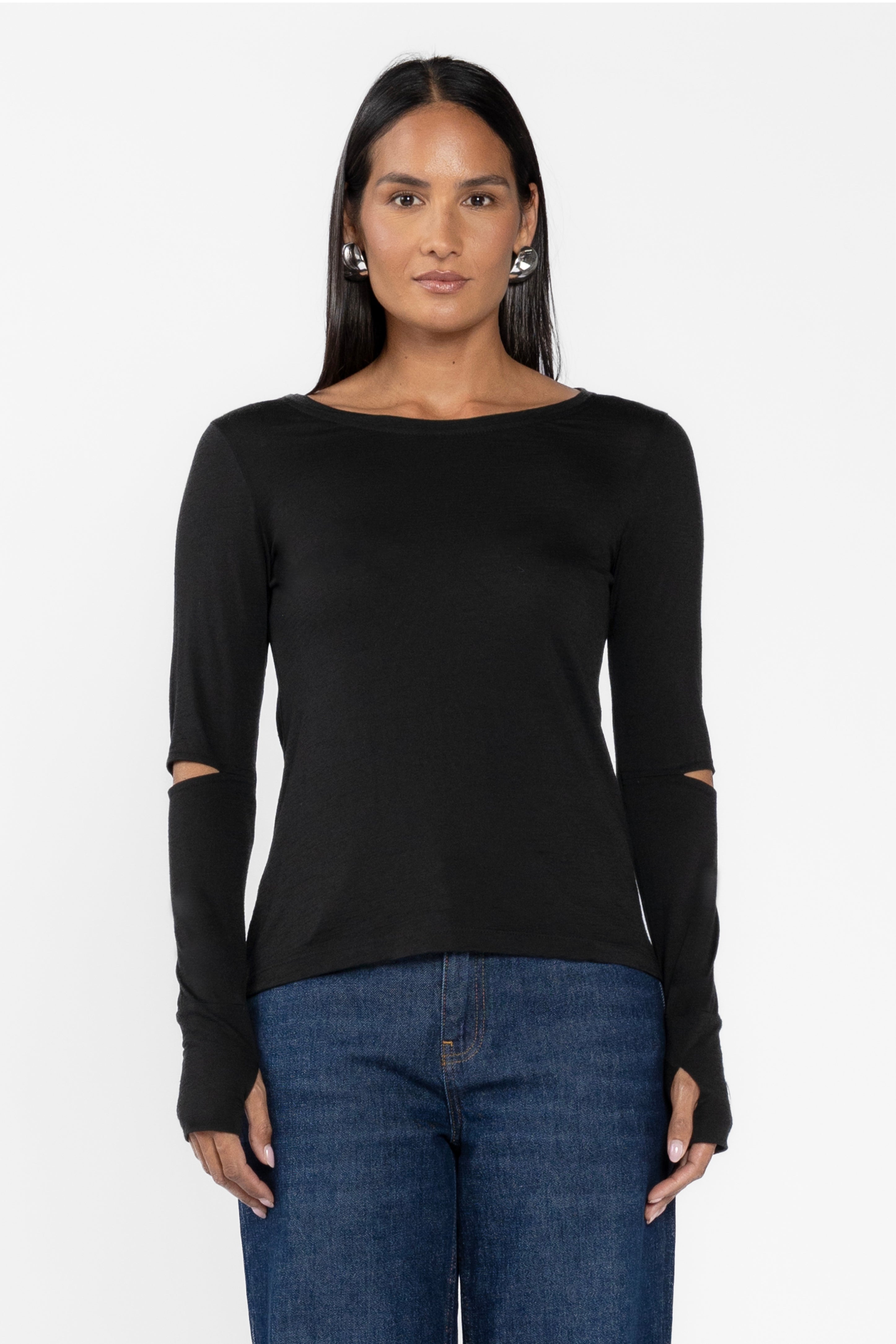 Sola Merino Long Sleeve Top