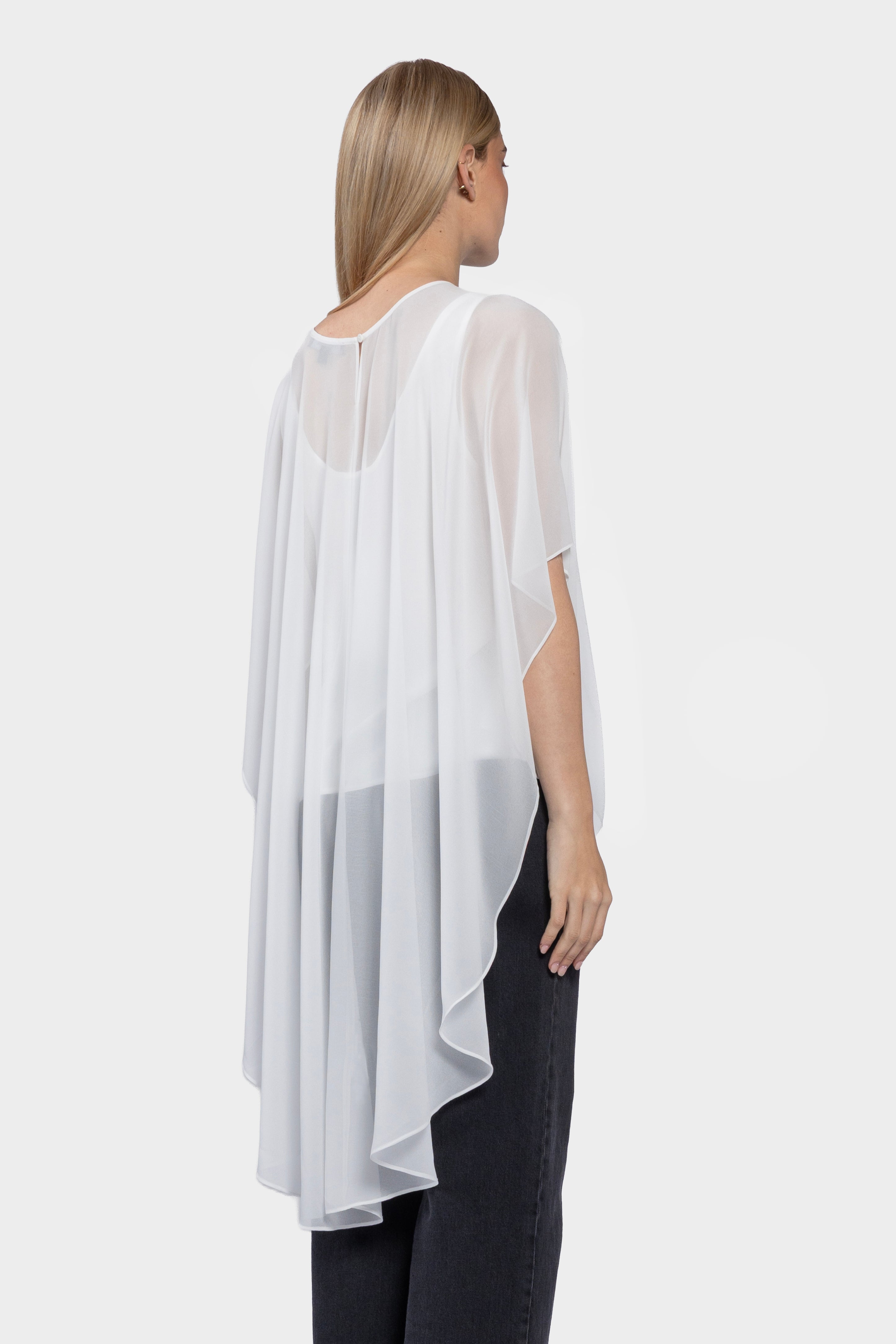 Zalia Long Cape