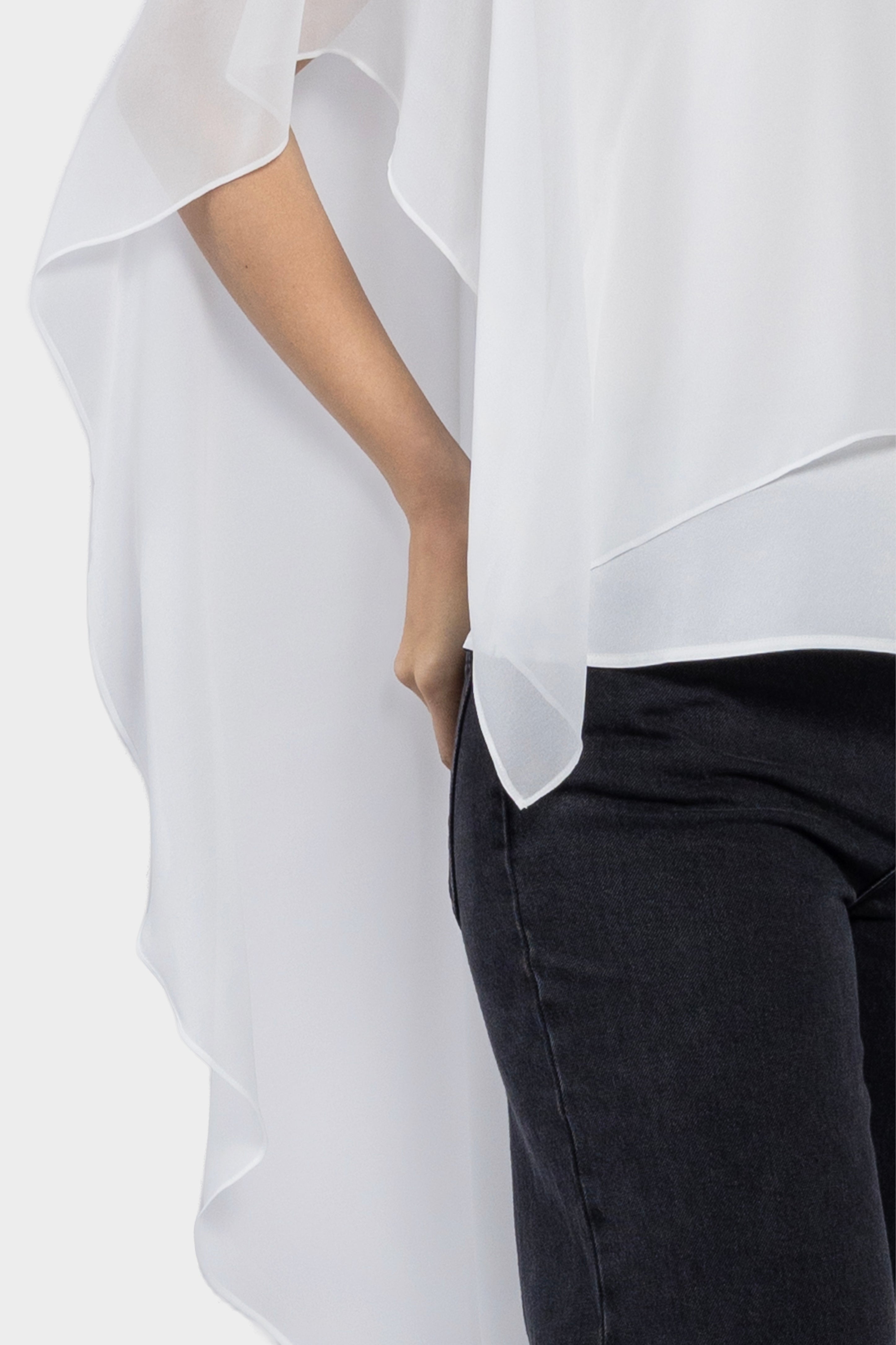 Zalia Long Cape
