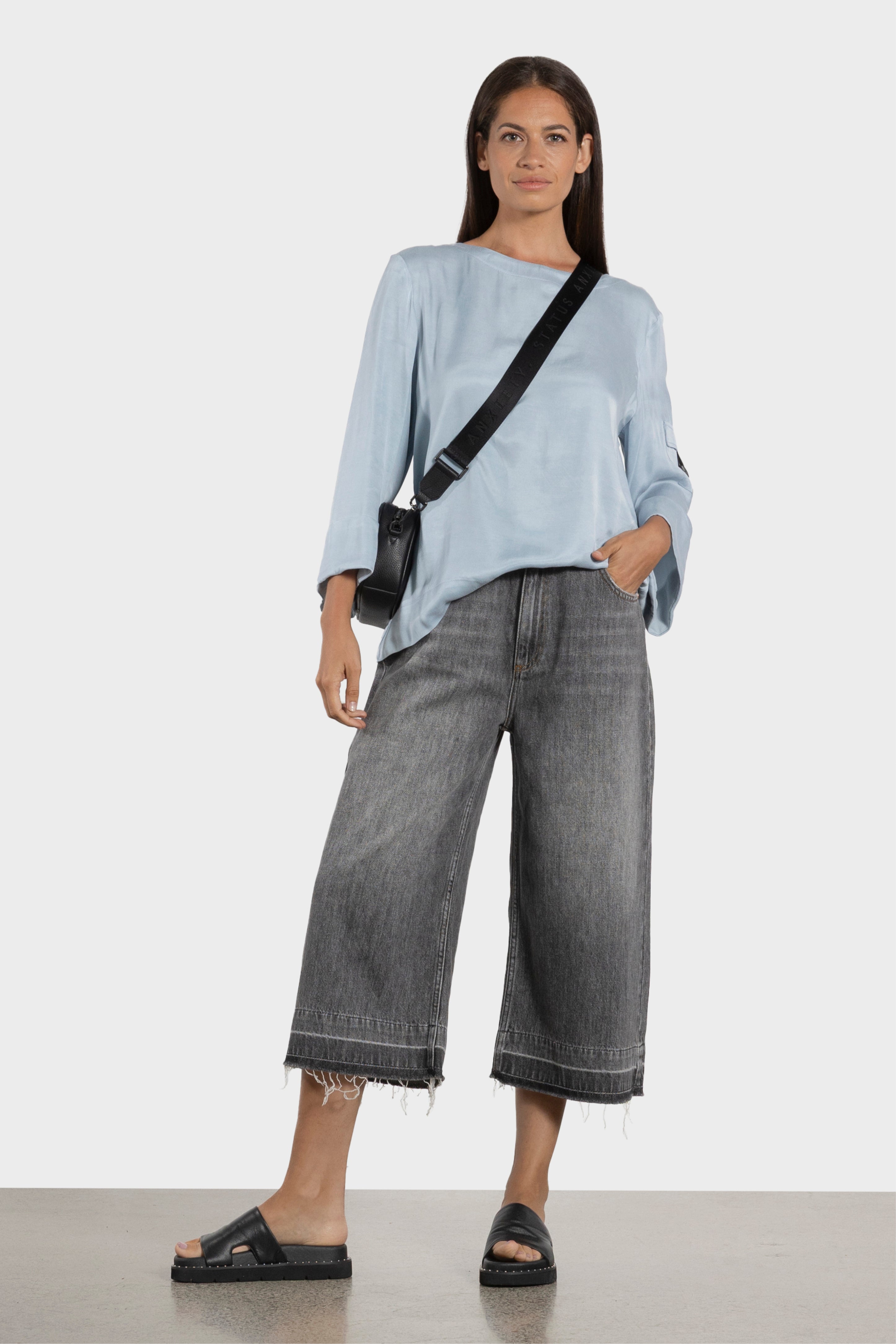 720's Mid Waist Long Length Shorts