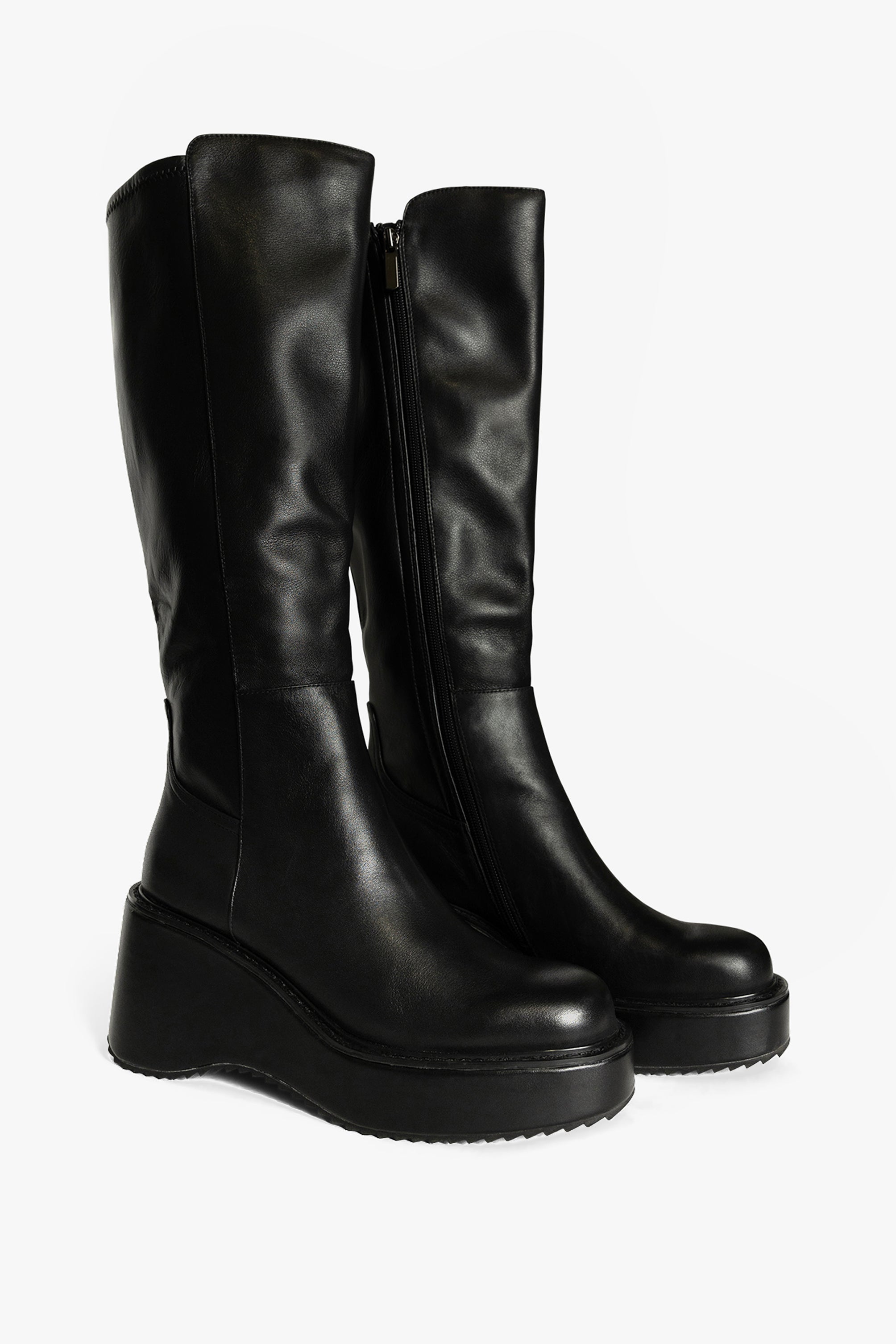 Knee-High Platform Boot