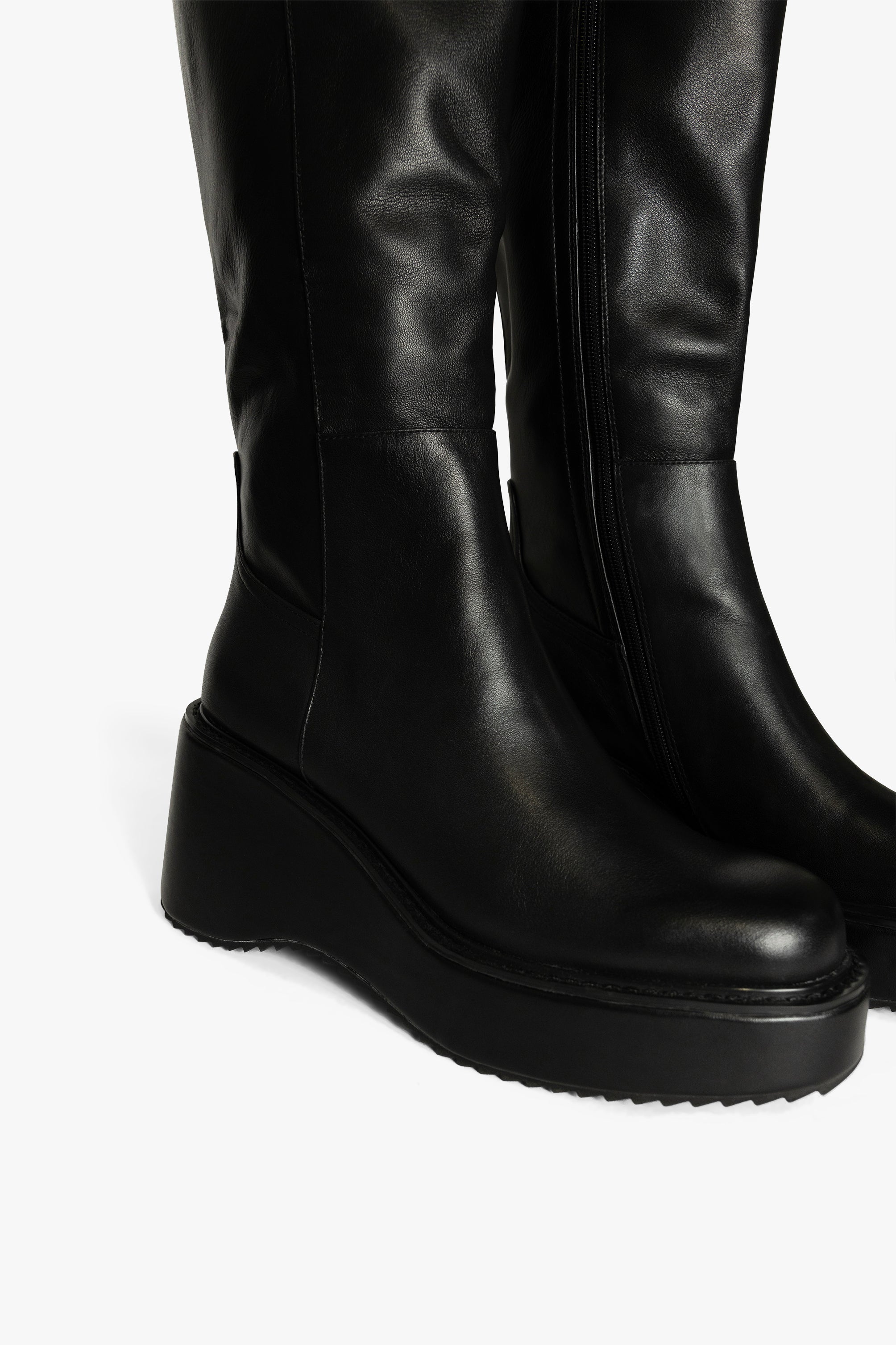 Knee-High Platform Boot