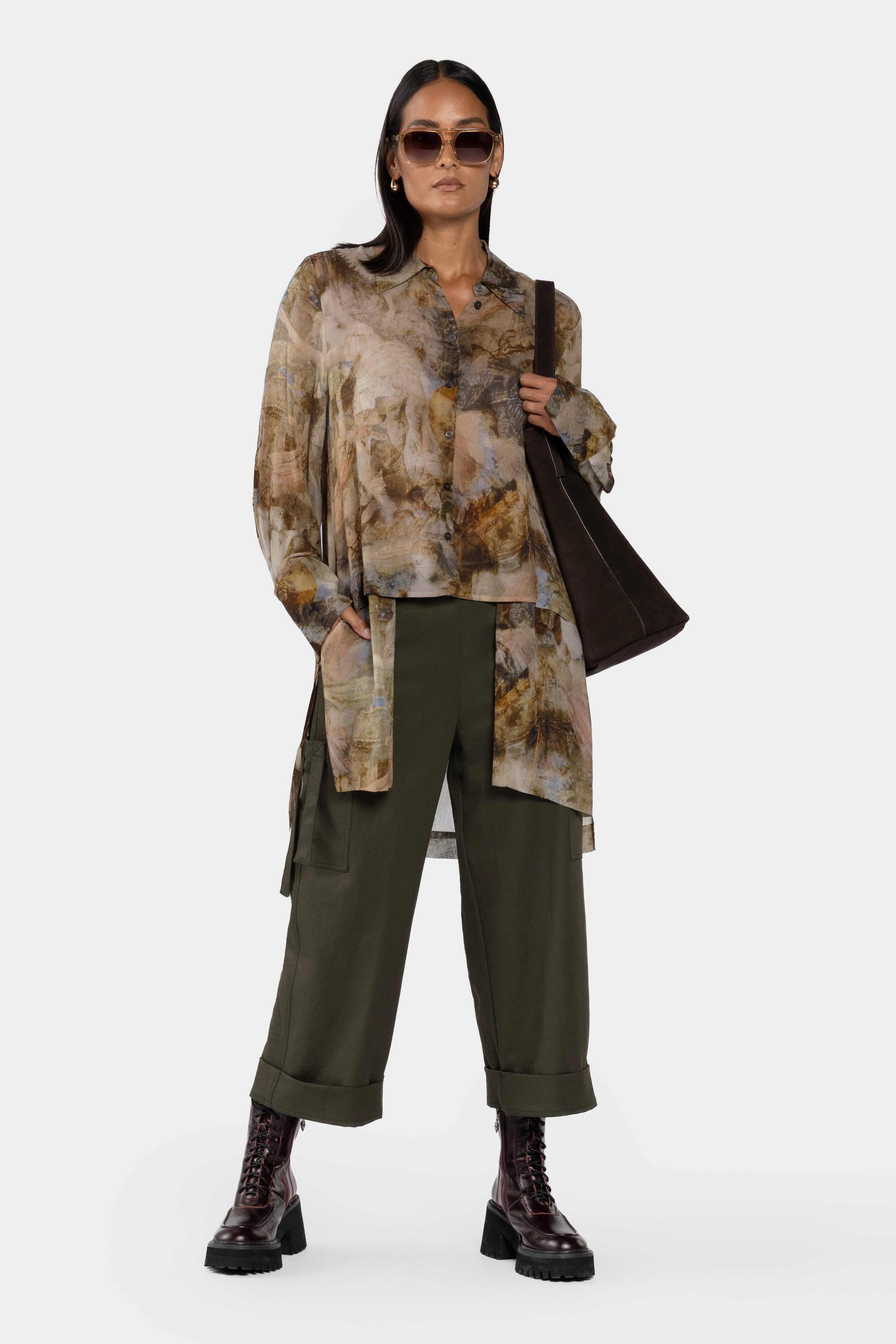 Alber Assymetrical Shirt