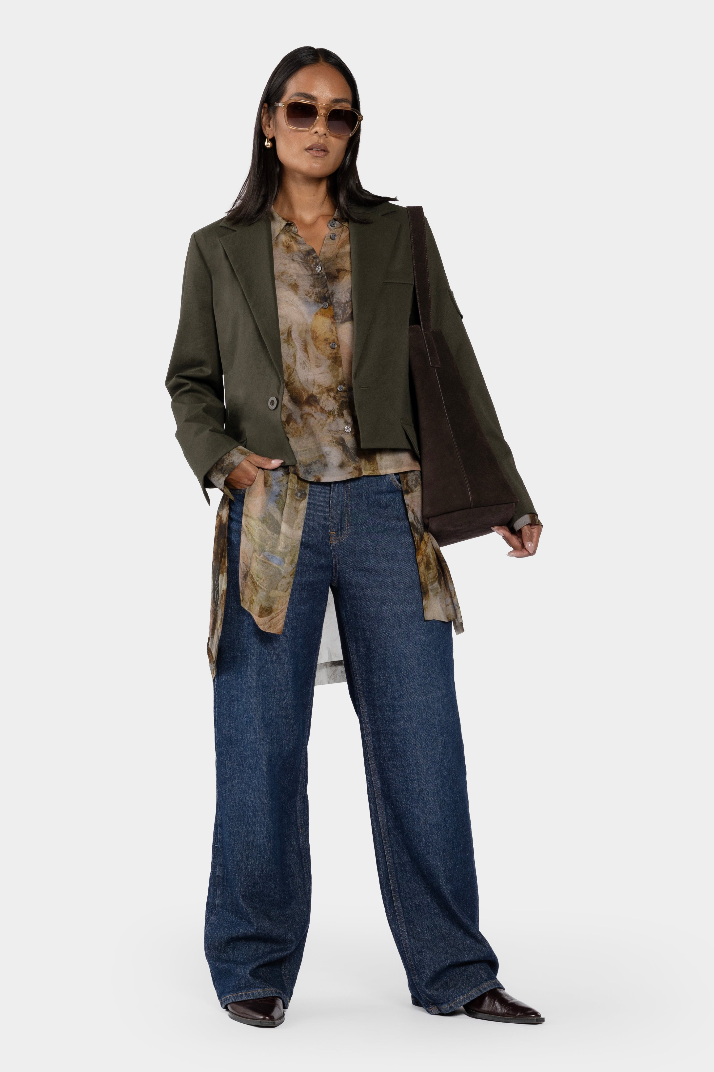 Alber Assymetrical Shirt