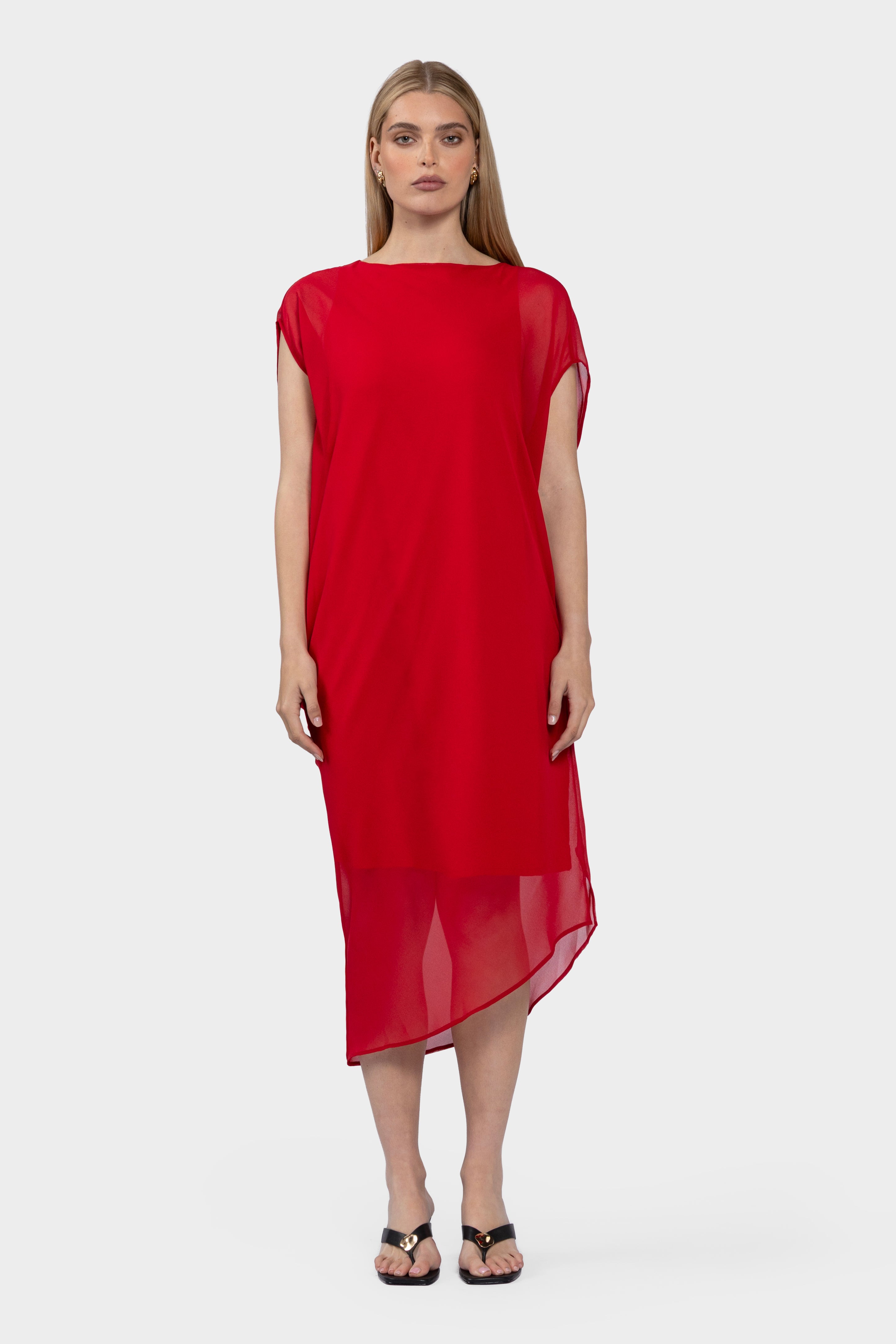 Andrea Dress - Red