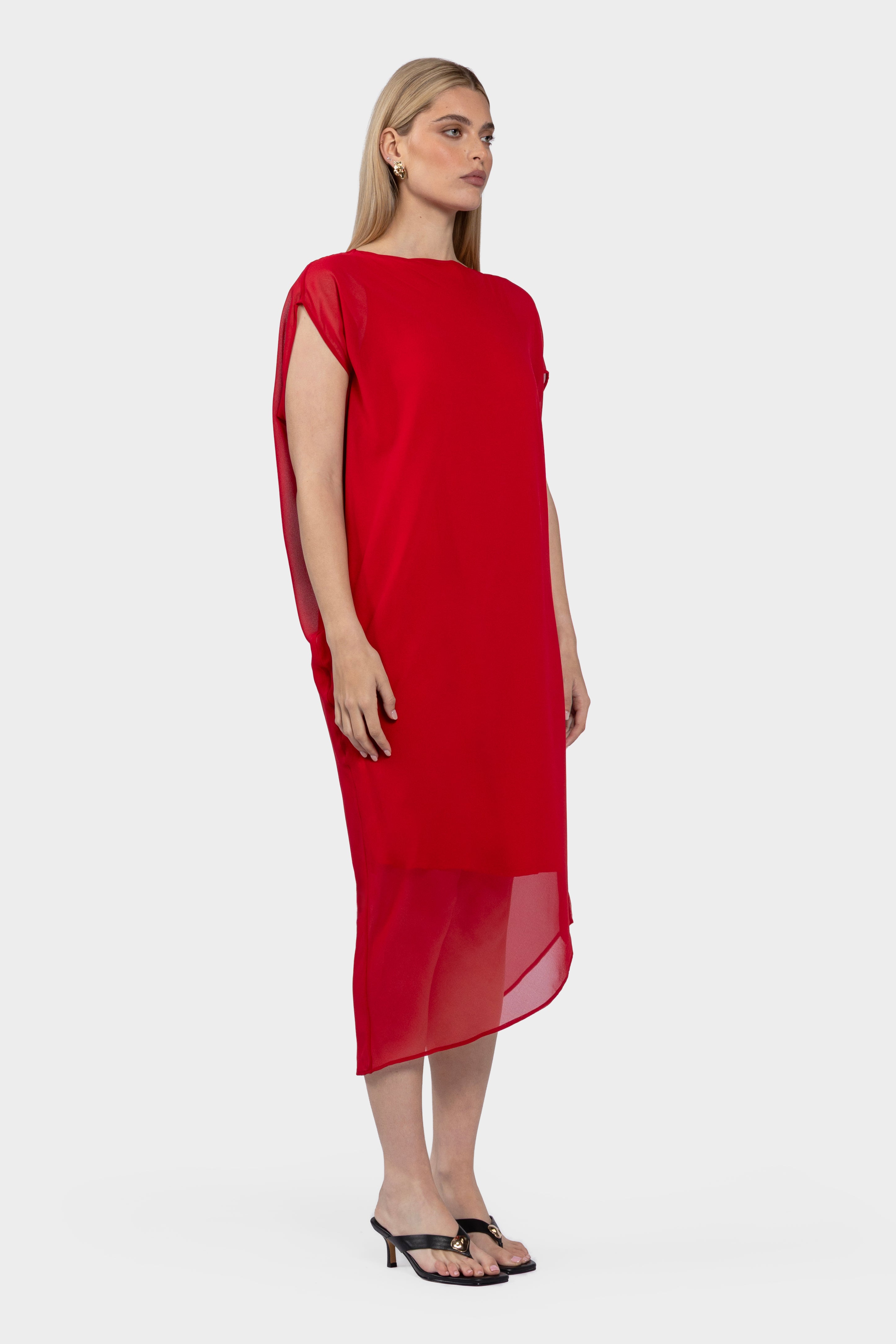 Andrea Dress - Red