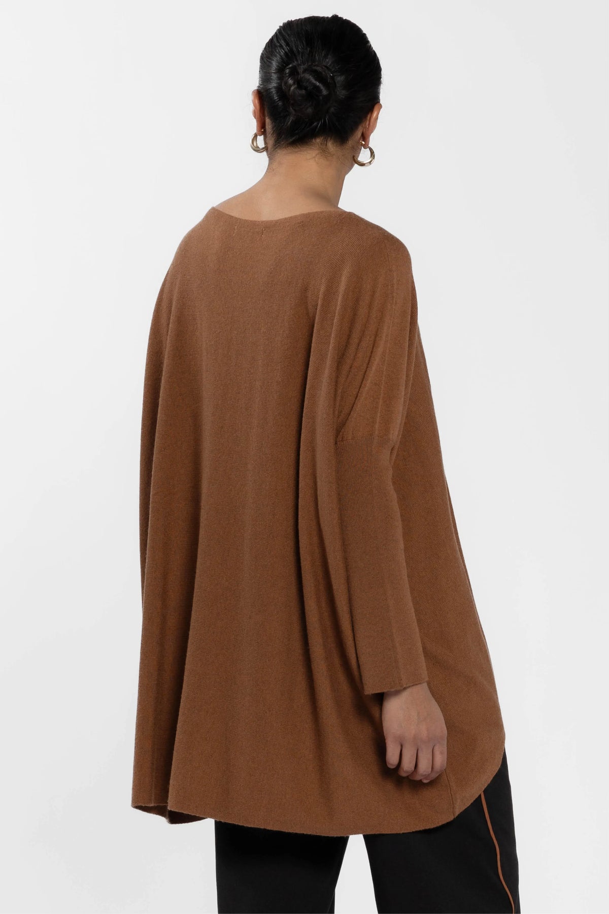Cece Dropped Shoulder Long Sleeve Top