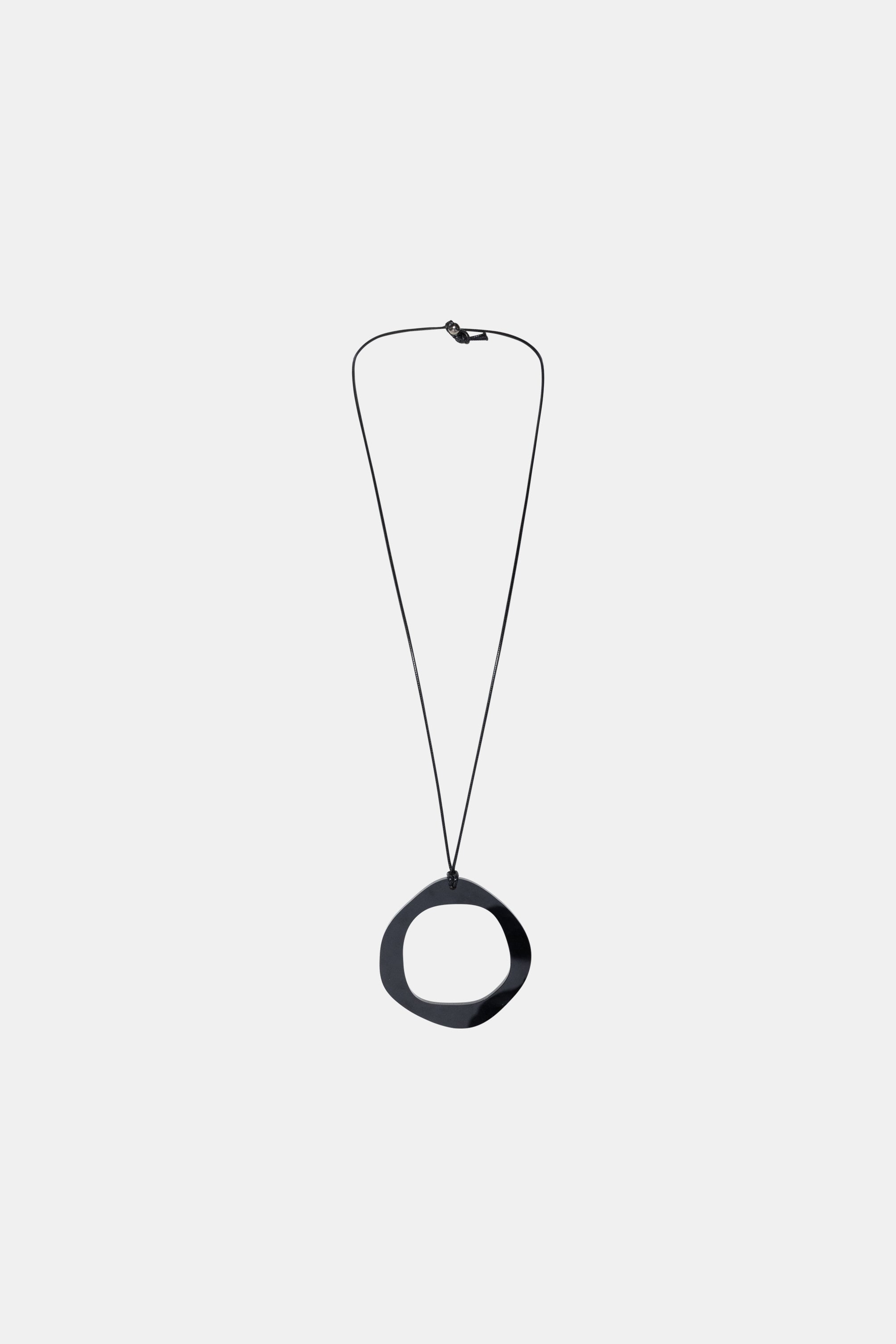 Acrylic Abstract Circle Necklace