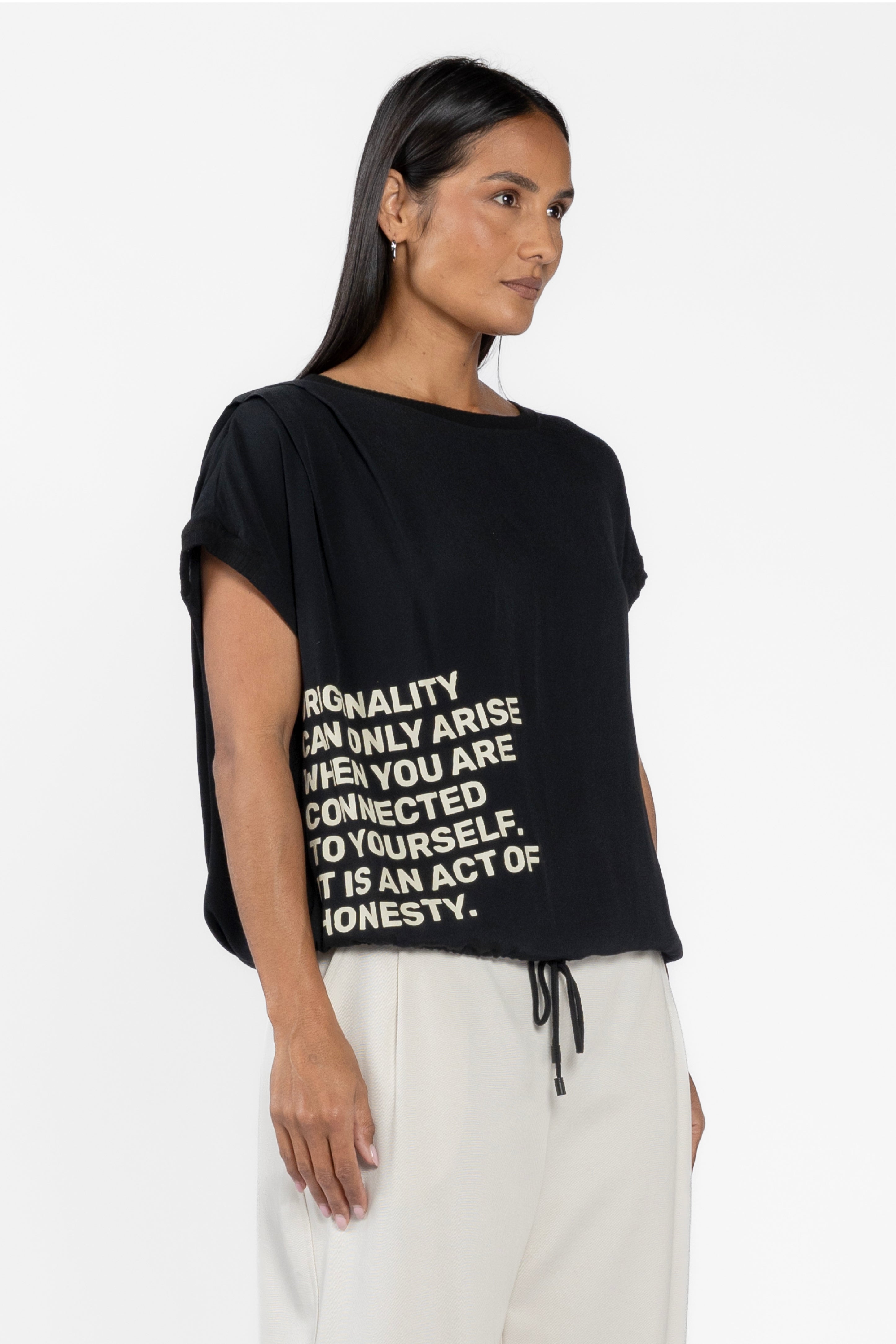 Convo Graphic Print Top