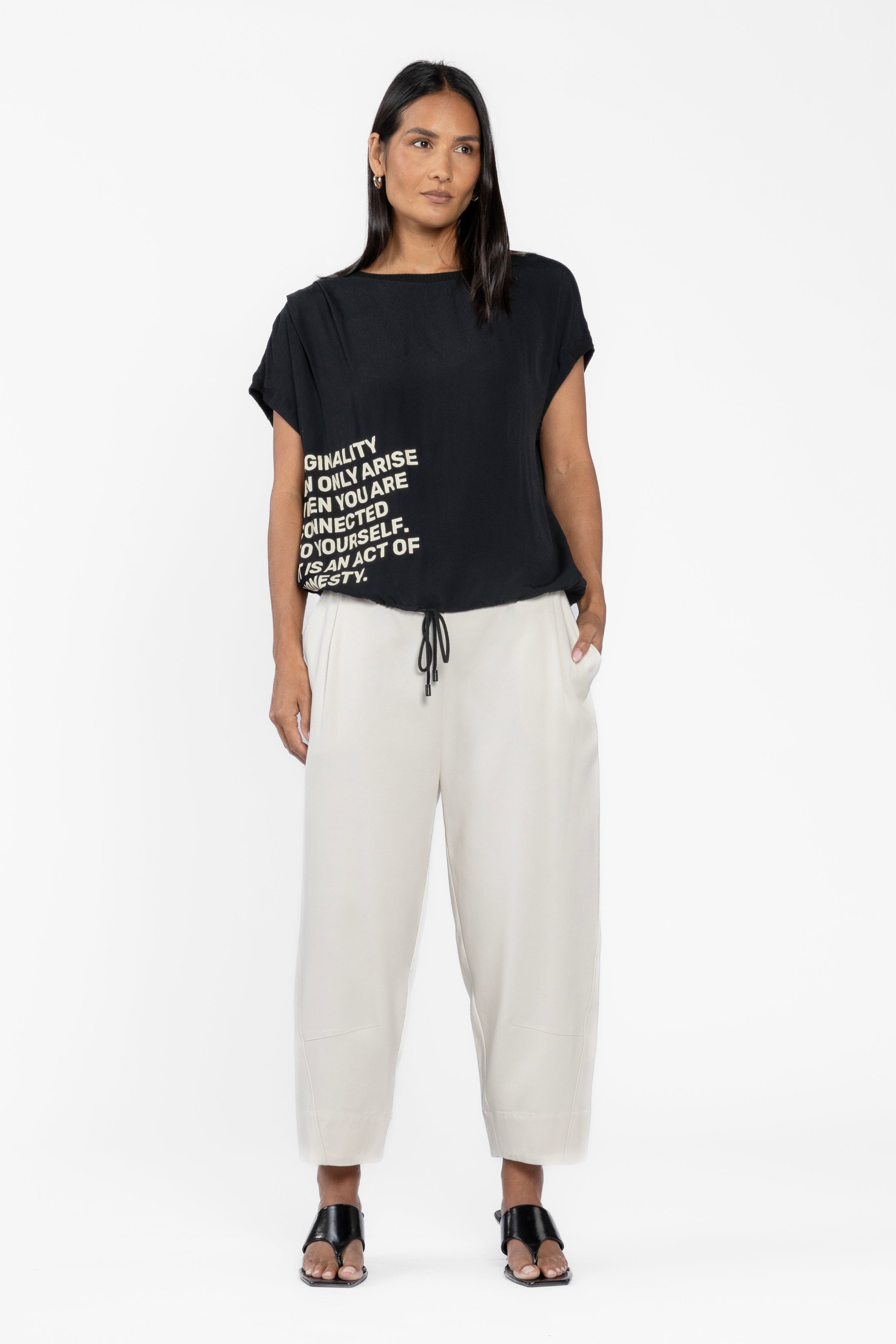 Convo Graphic Print Top