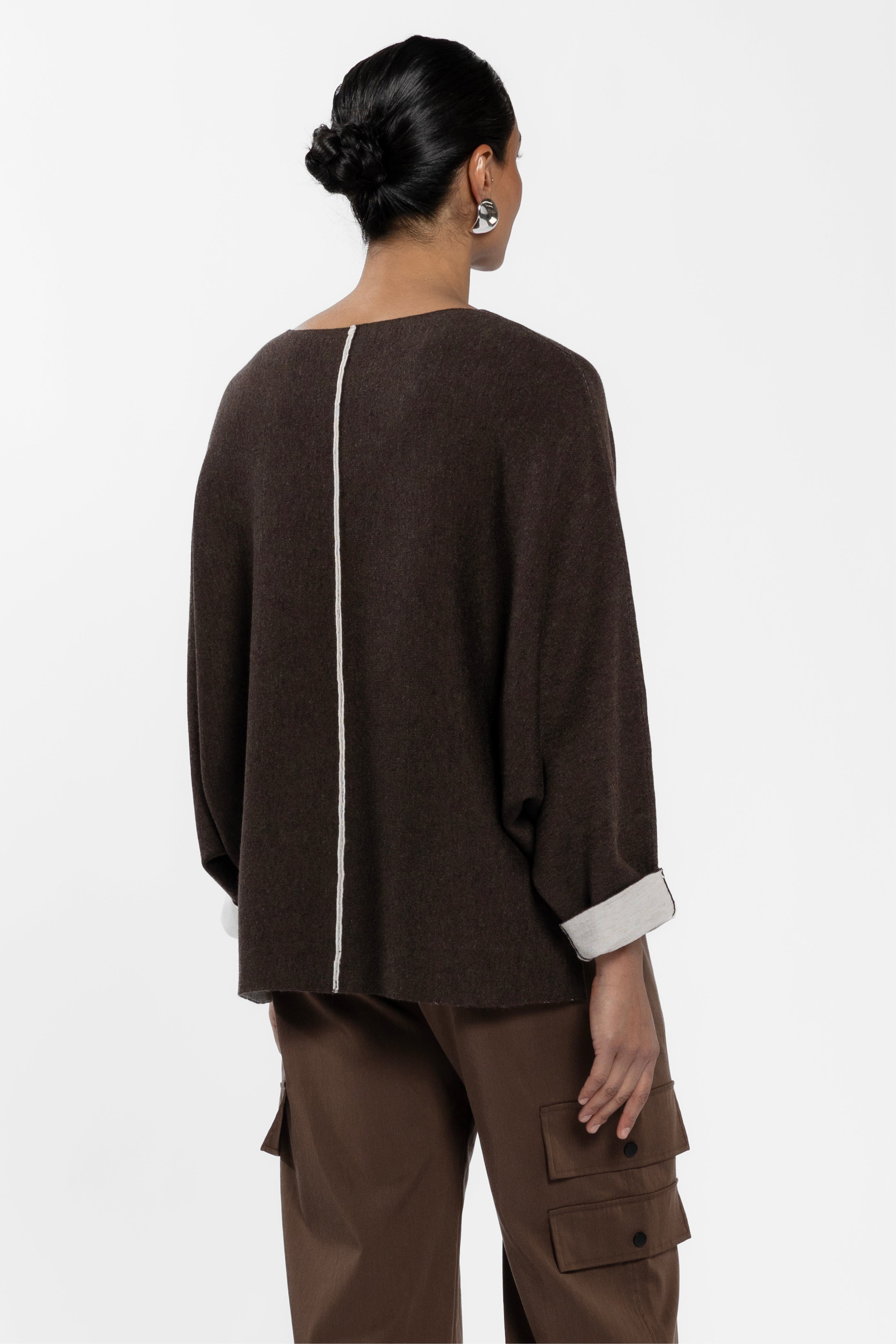 Cosmo Reversible Batwing Jumper