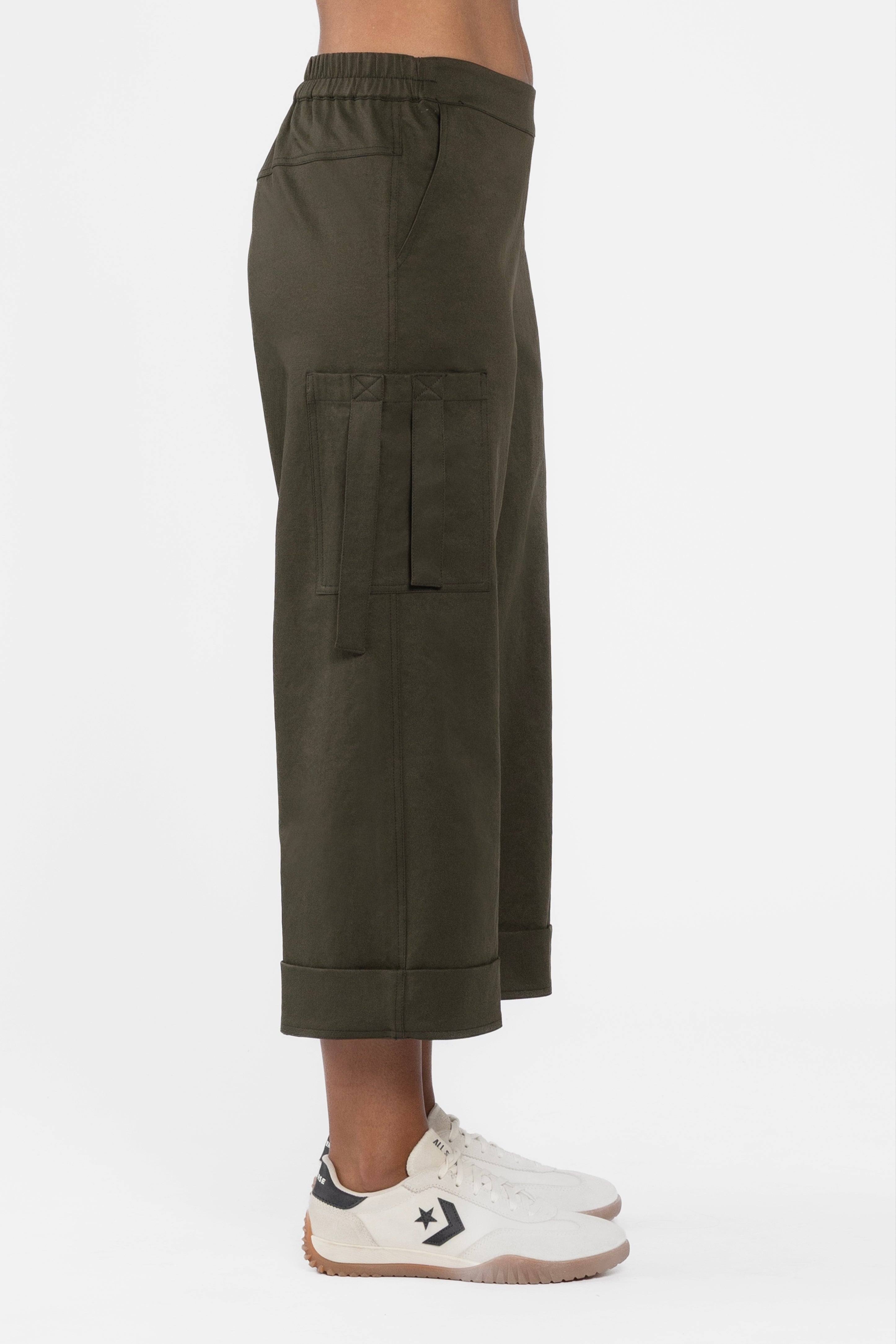 Cravin Wide Leg Cropped Pant