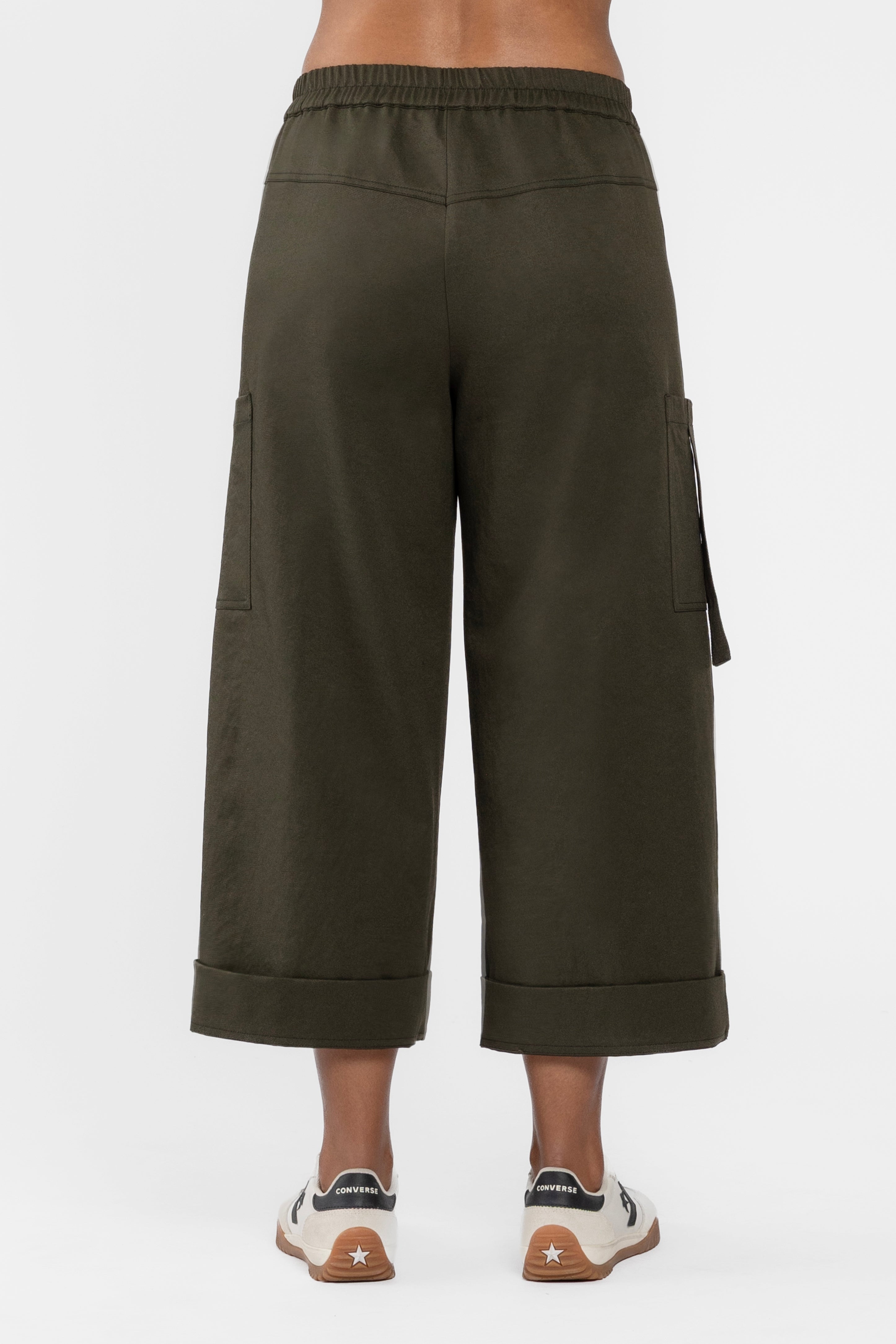 Cravin Wide Leg Cropped Pant