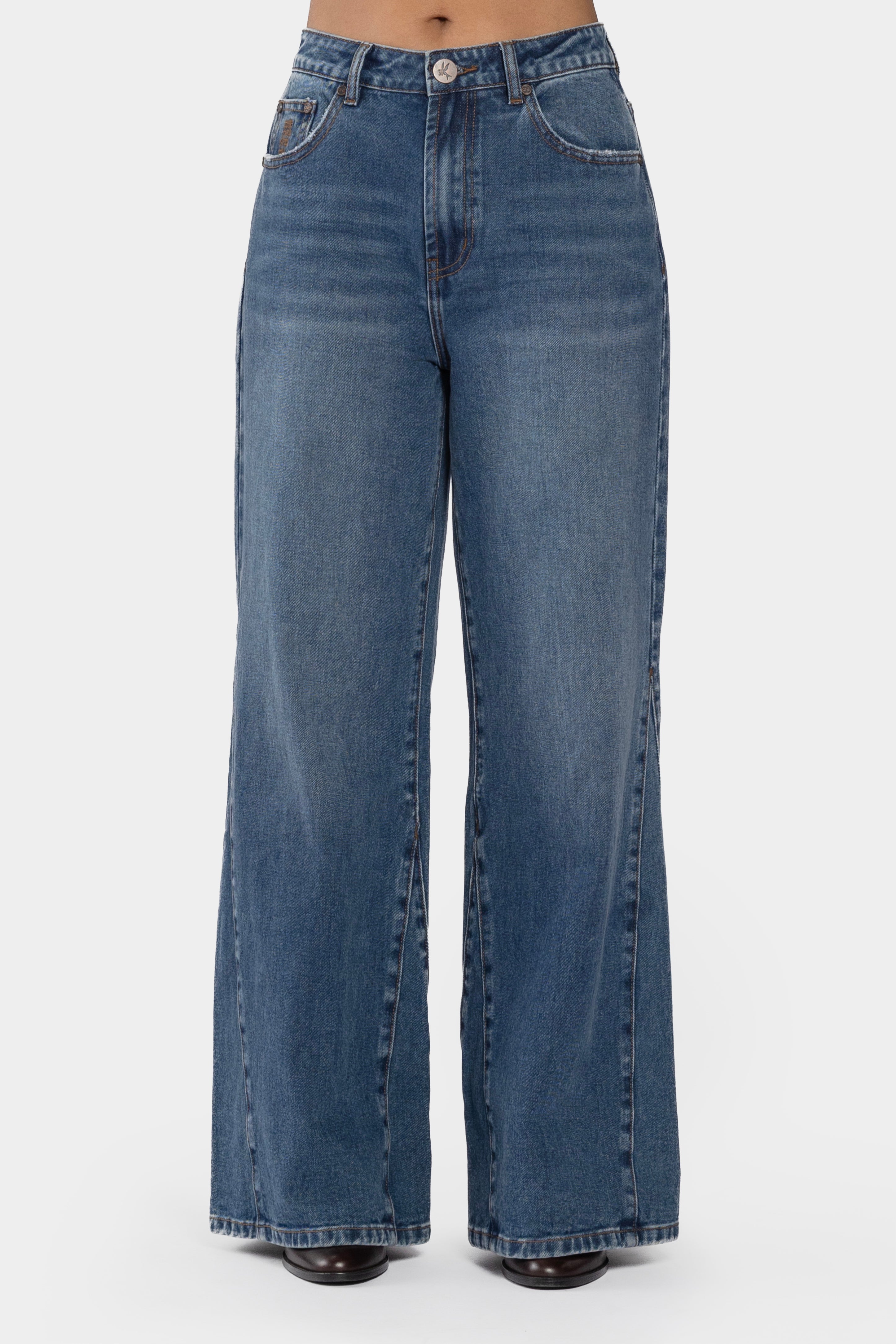 Cruisers Mid Waist Bootcut Flare Denim Jeans