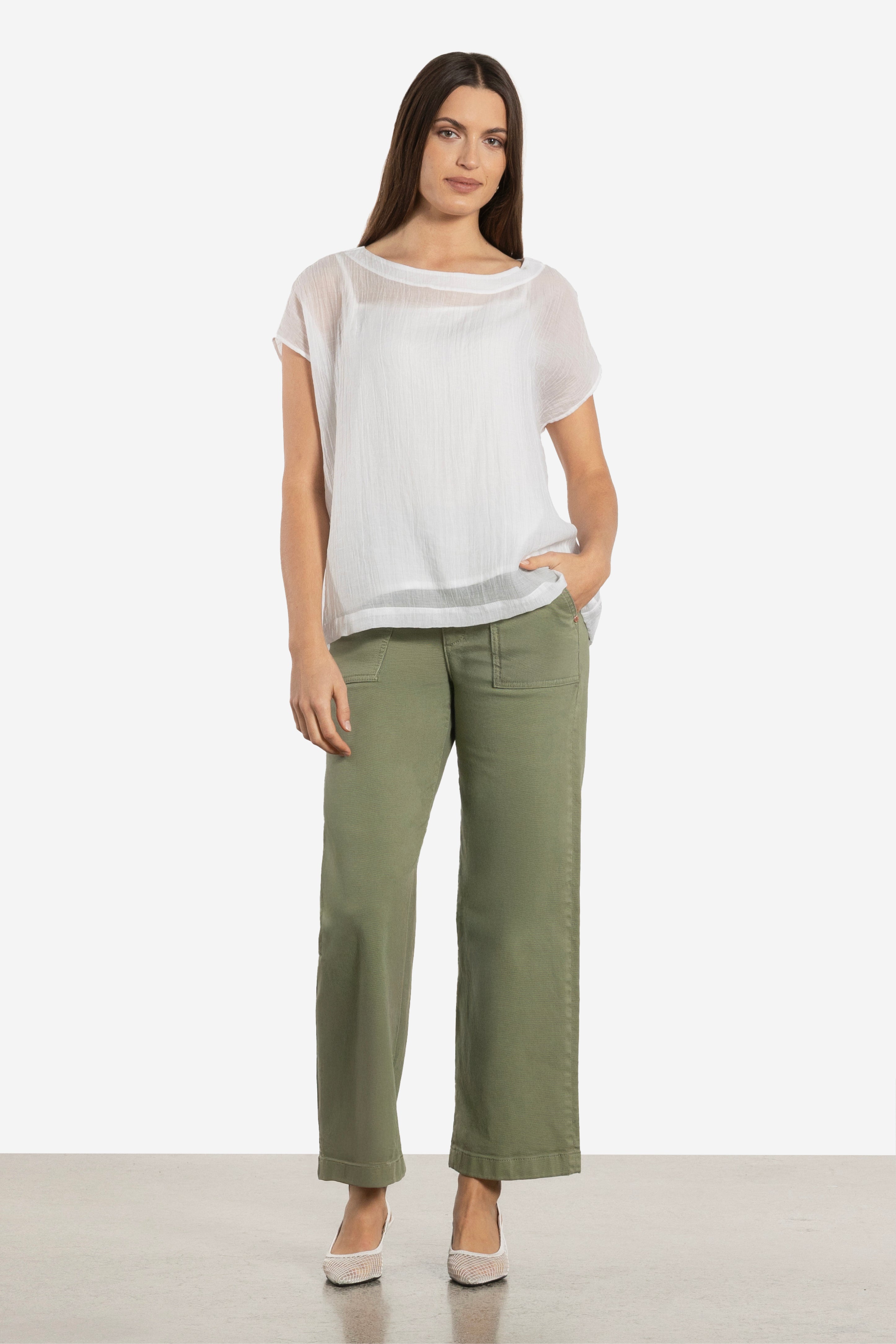 Marfa High Waist Stretch Denim Jean