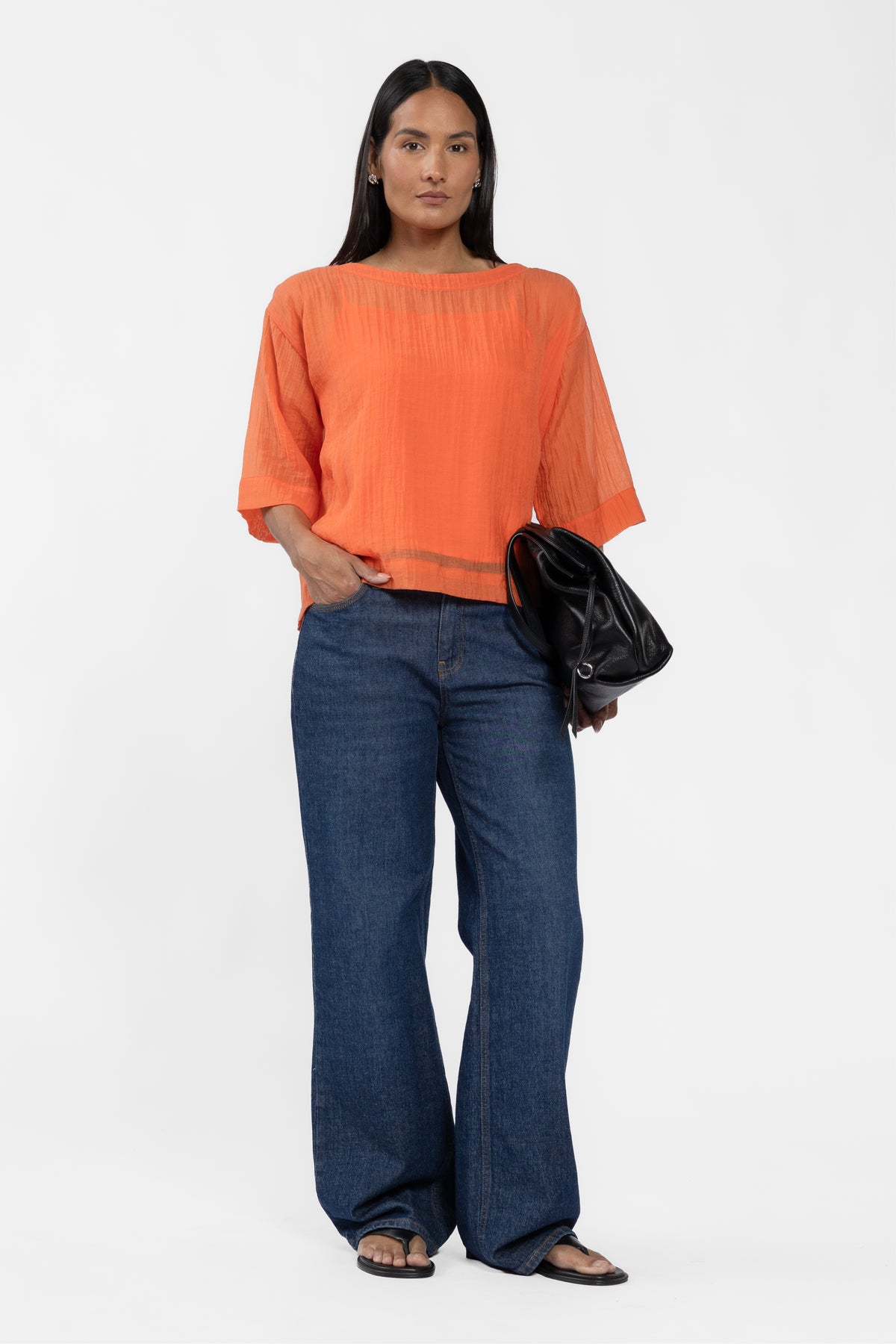 Dusky Boxy Top & Cami
