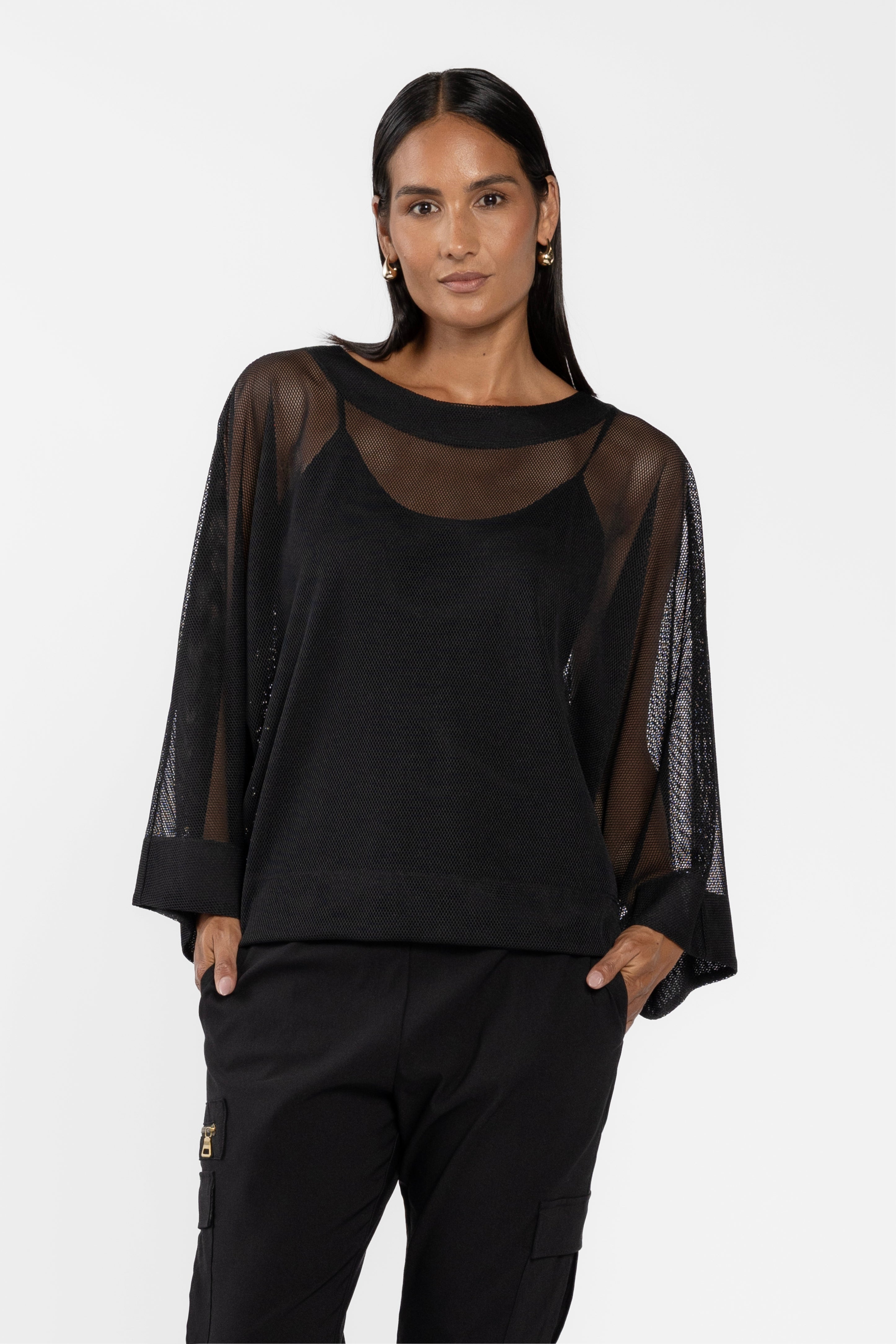Fiesta Mesh Top