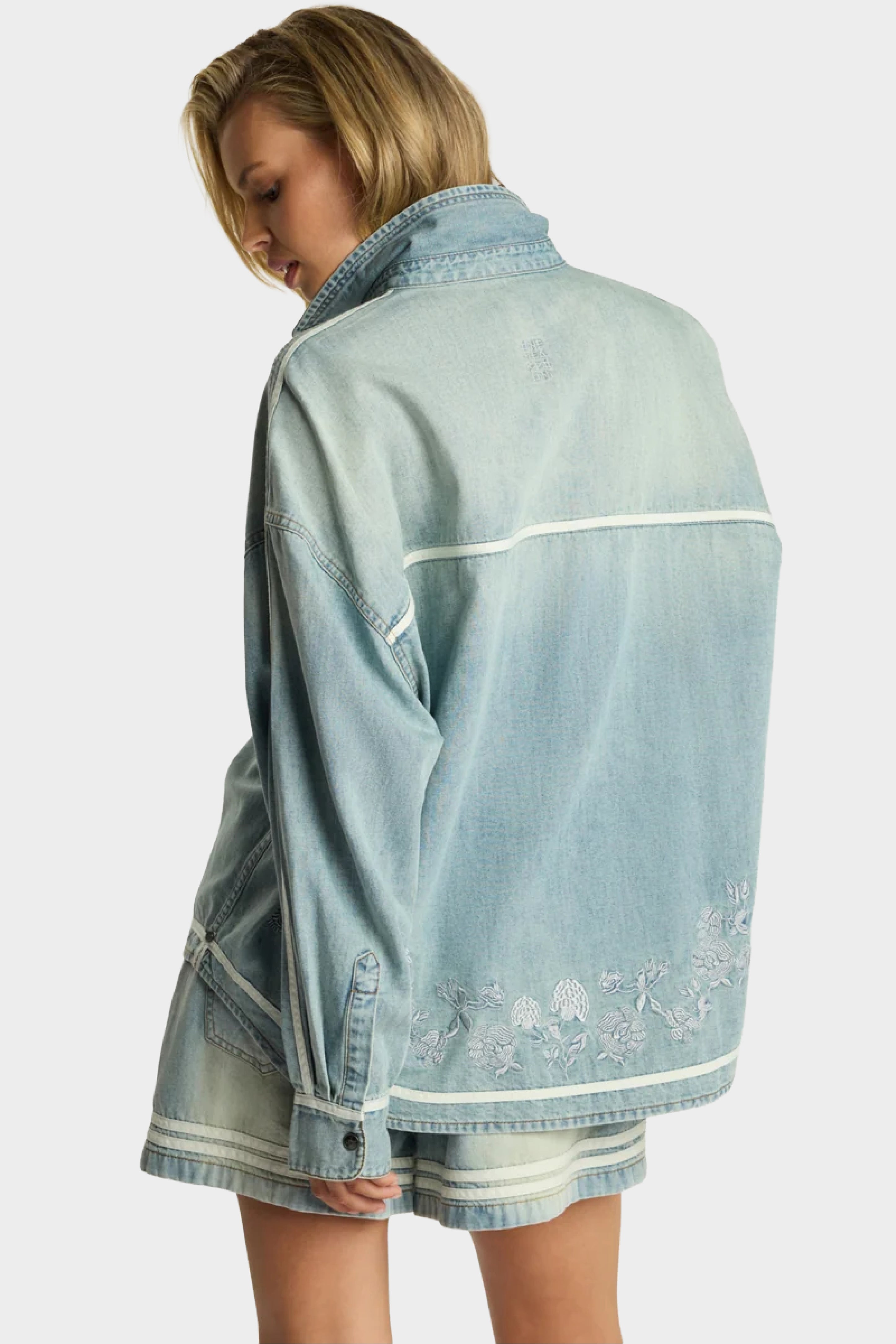 Folklore Embroidered Essential Shirt