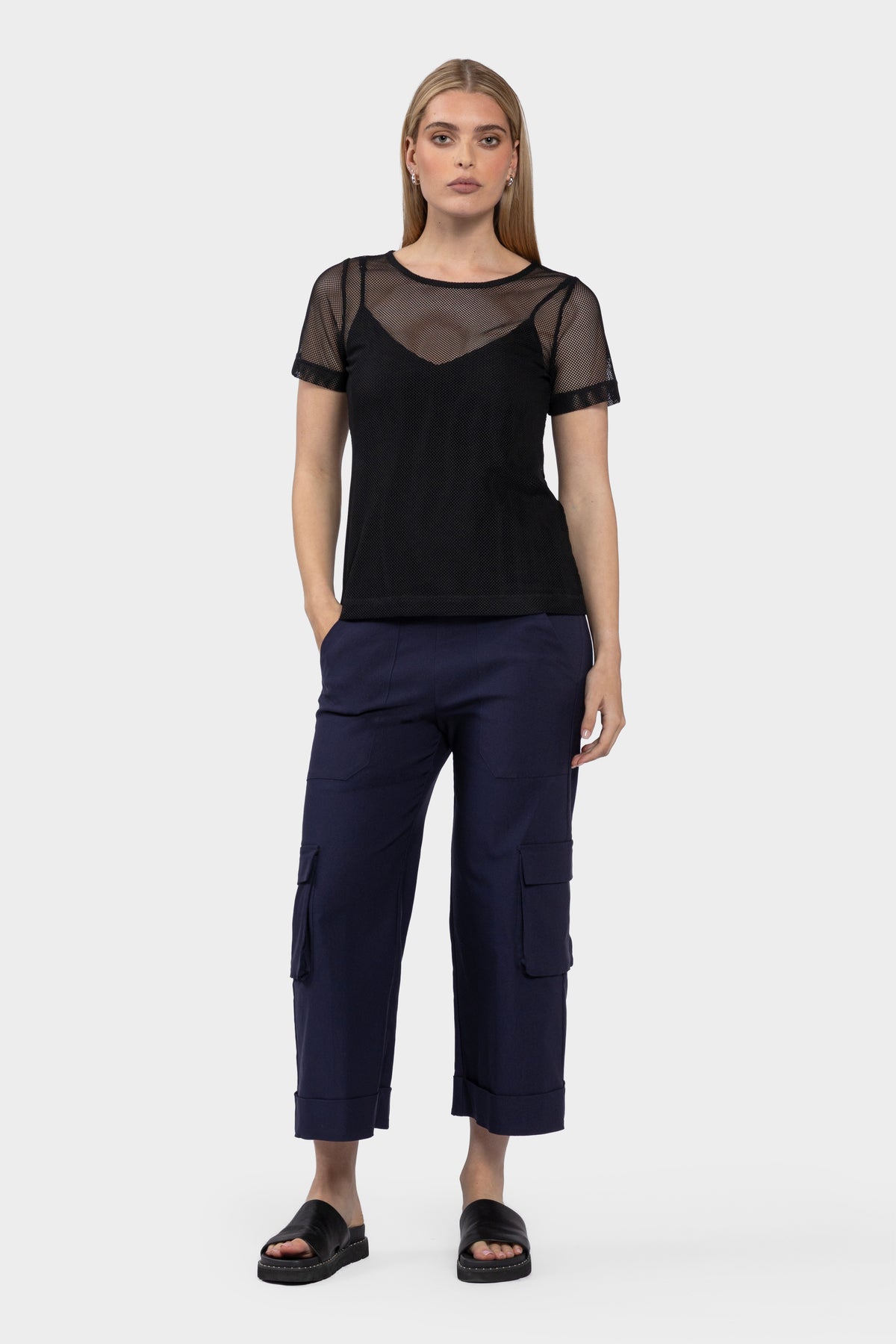 Gem Mesh Tee