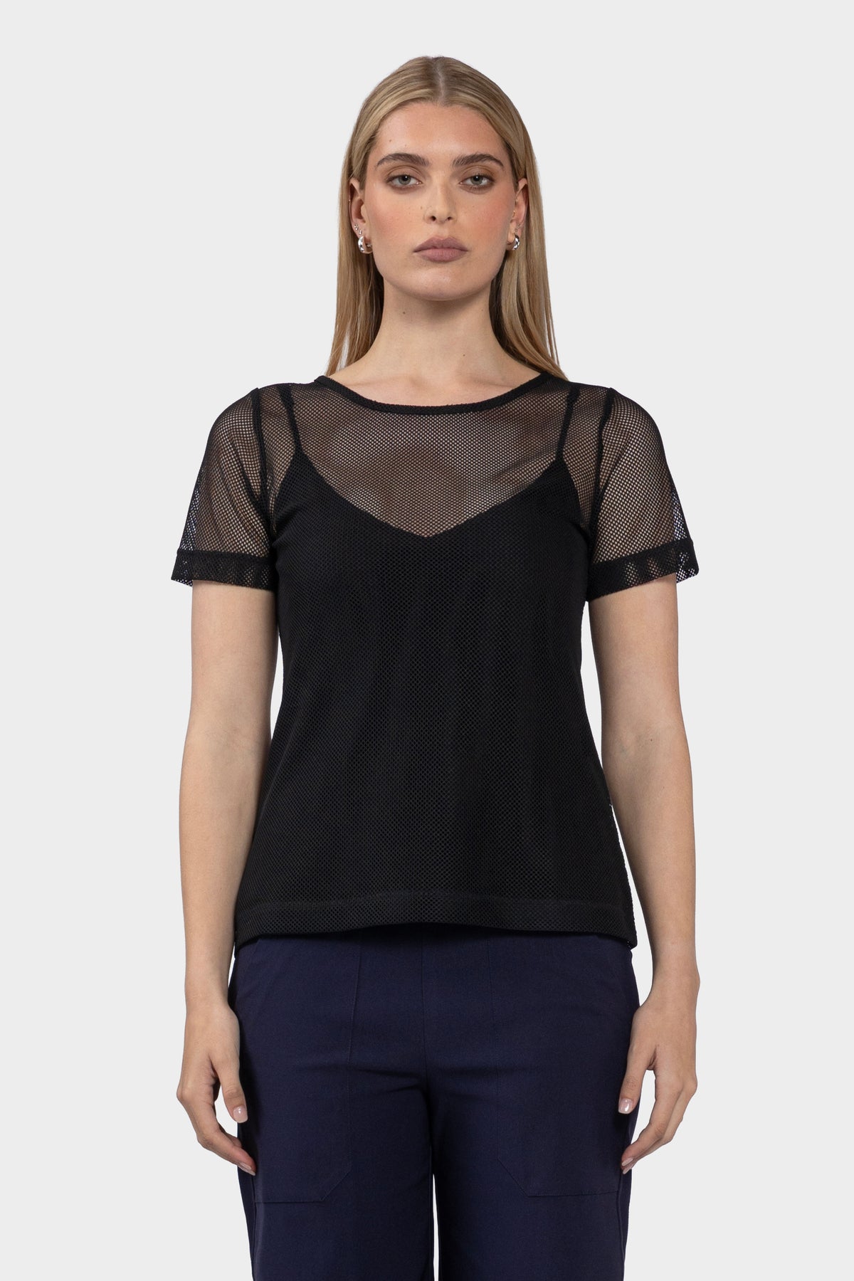 Gem Mesh Tee