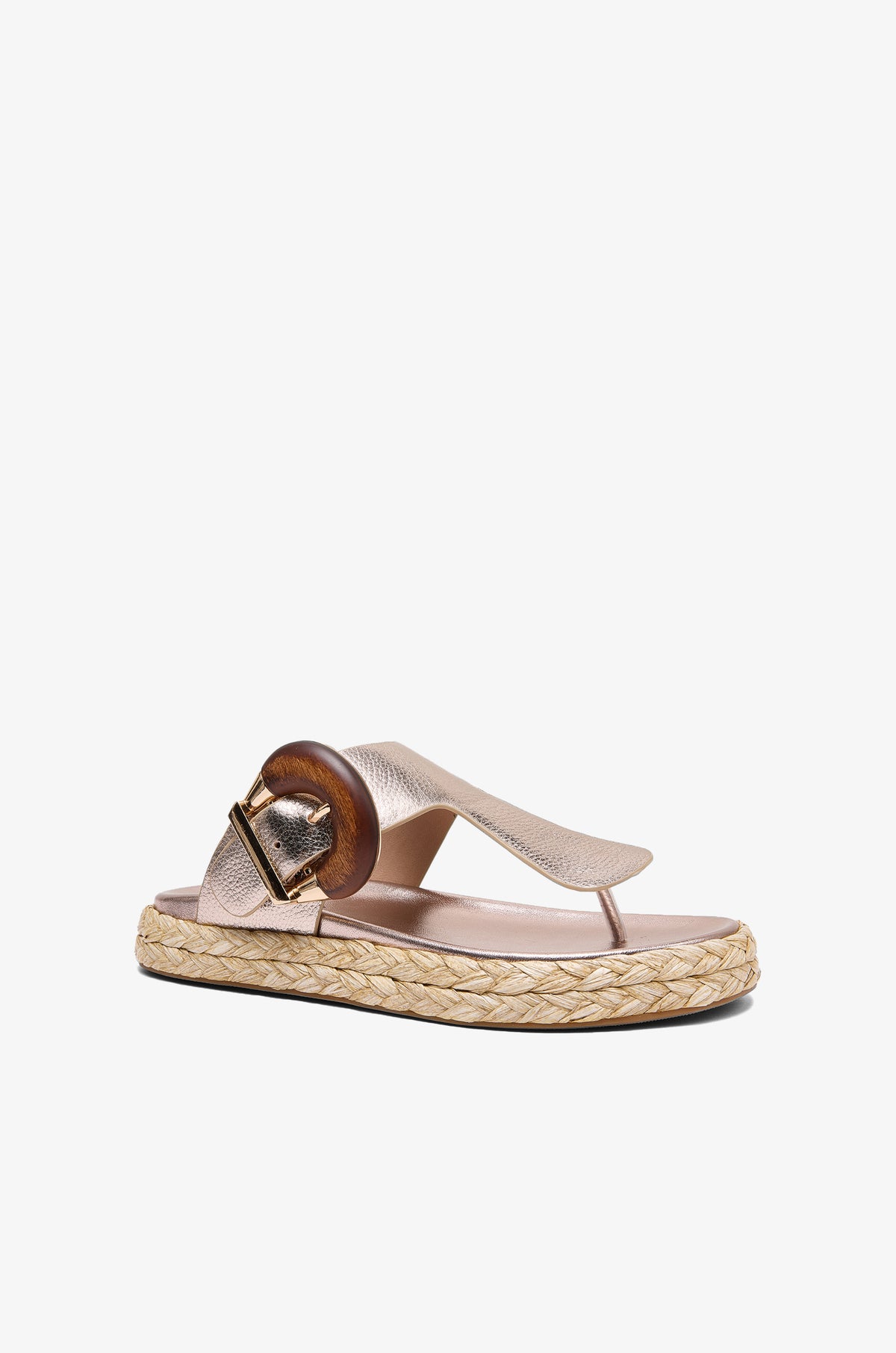 Grazia Raffia Sole Sandal