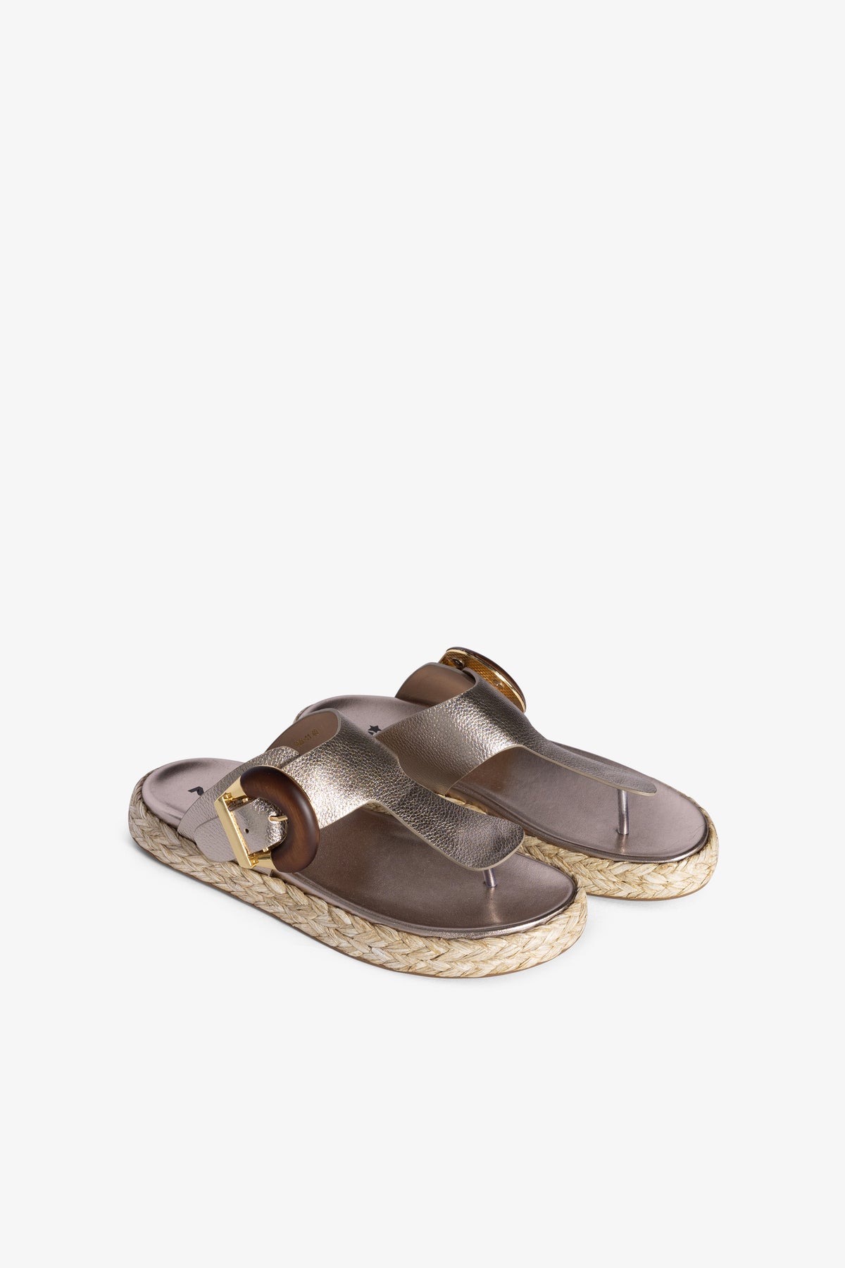 Grazia Raffia Sole Sandal