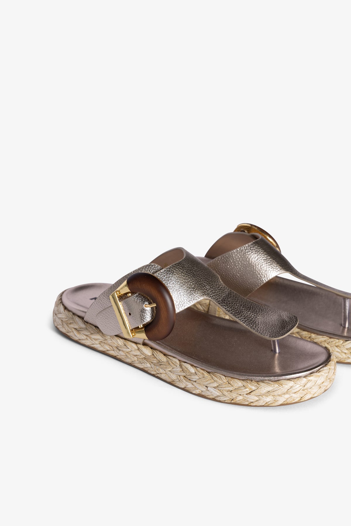 Grazia Raffia Sole Sandal