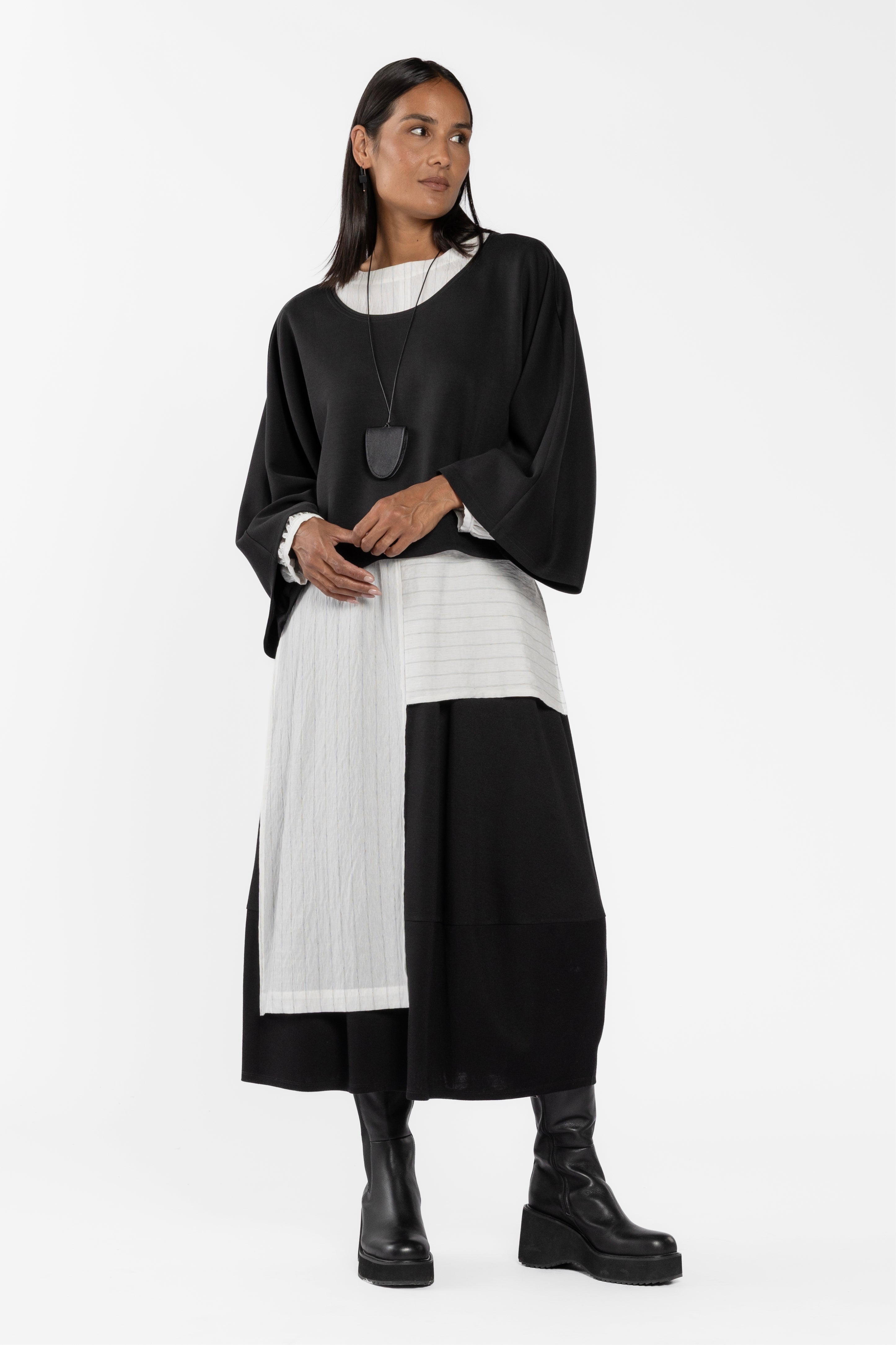 Kay Bubble Hem Skirt