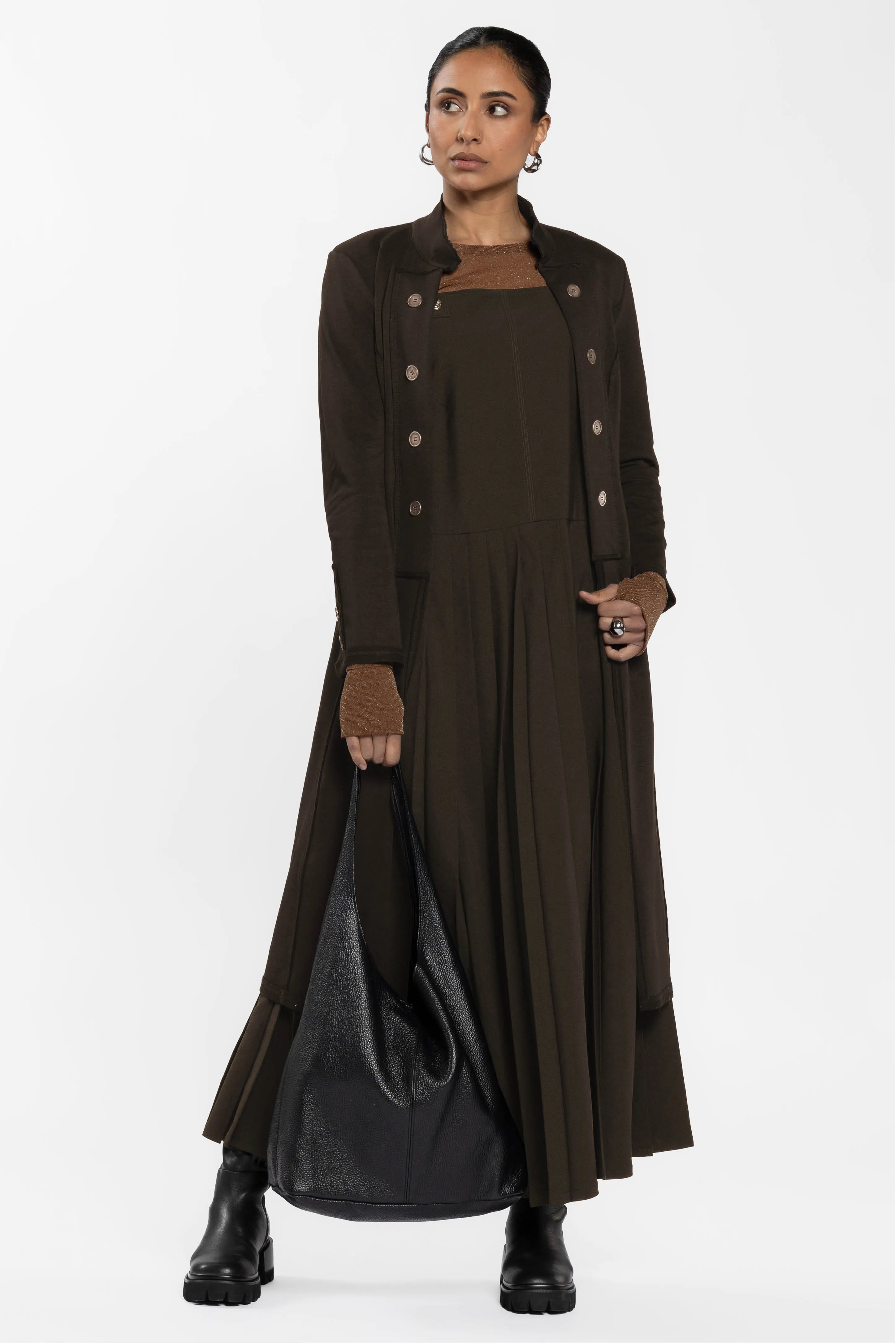 Kingsway Pleated Dress