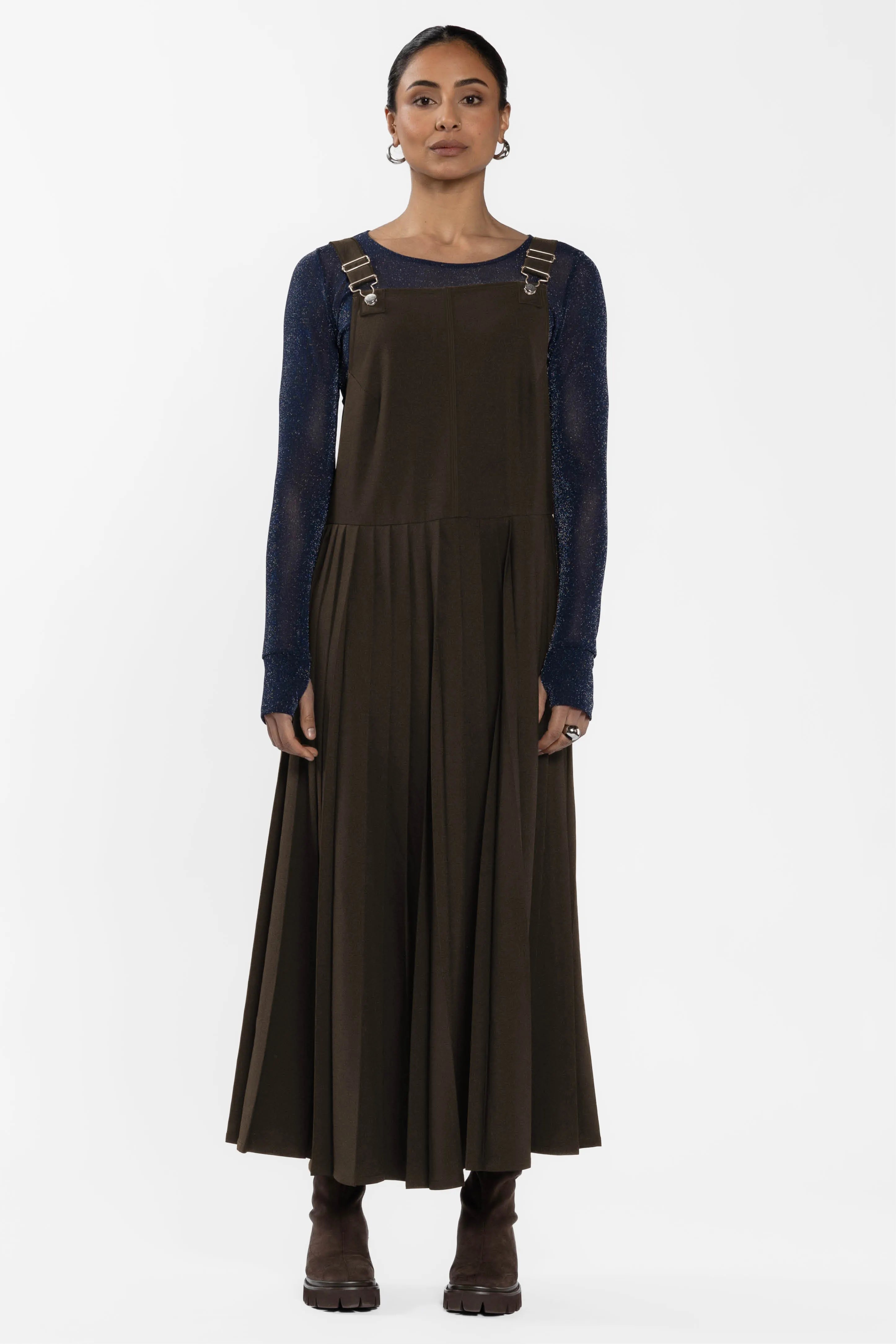 Kingsway Pleated Dress