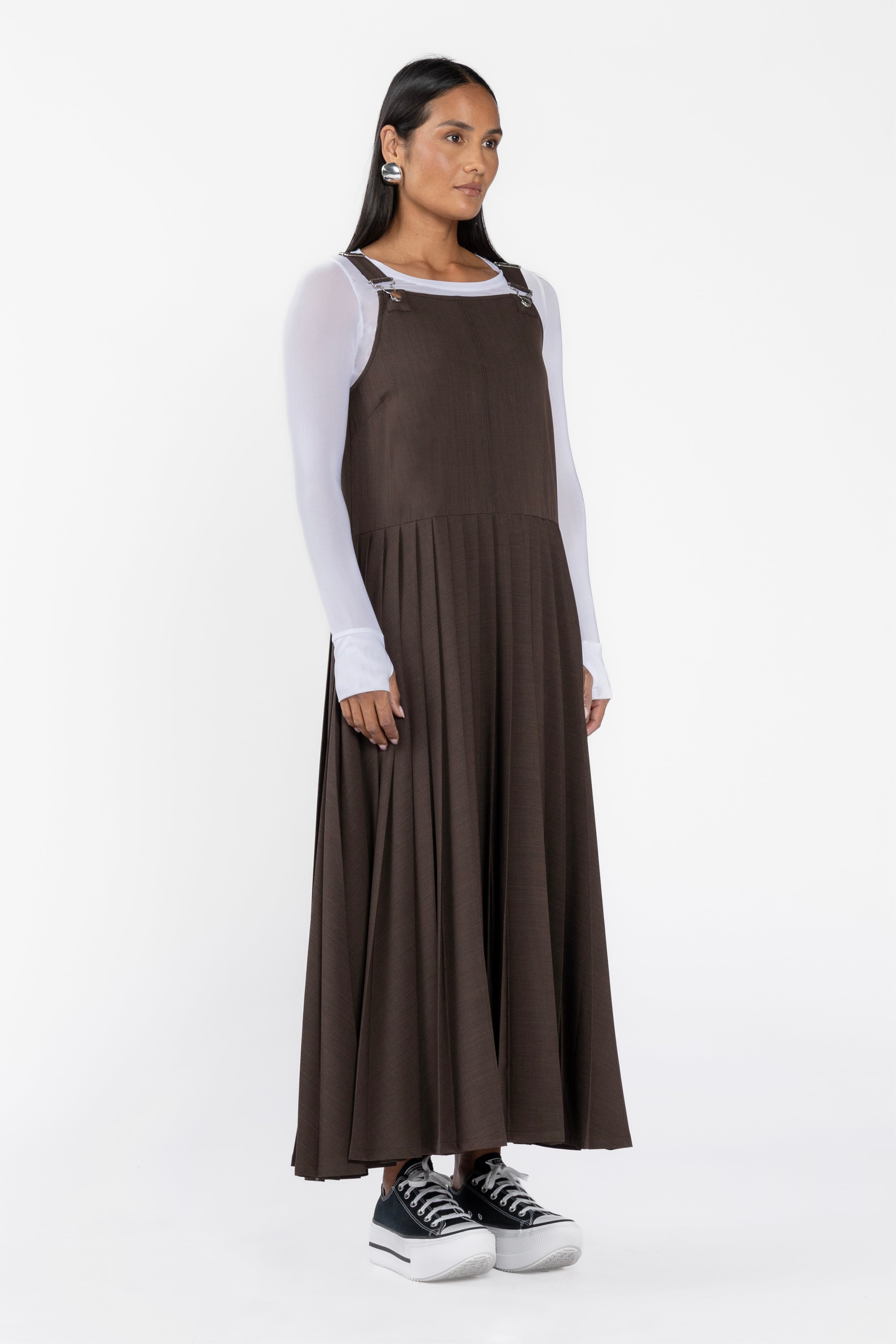 Kingsway Pleated Dress
