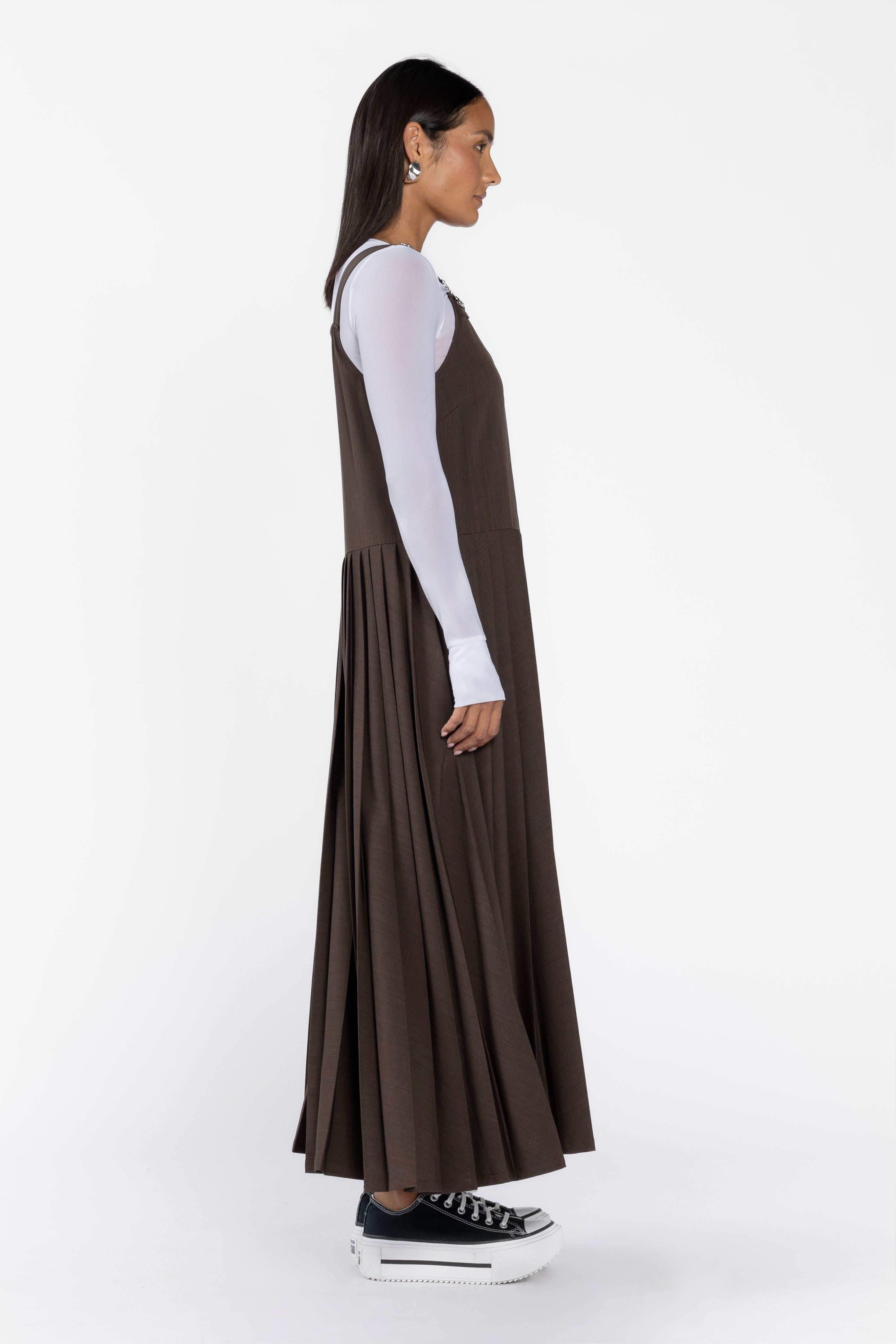 Kingsway Pleated Dress