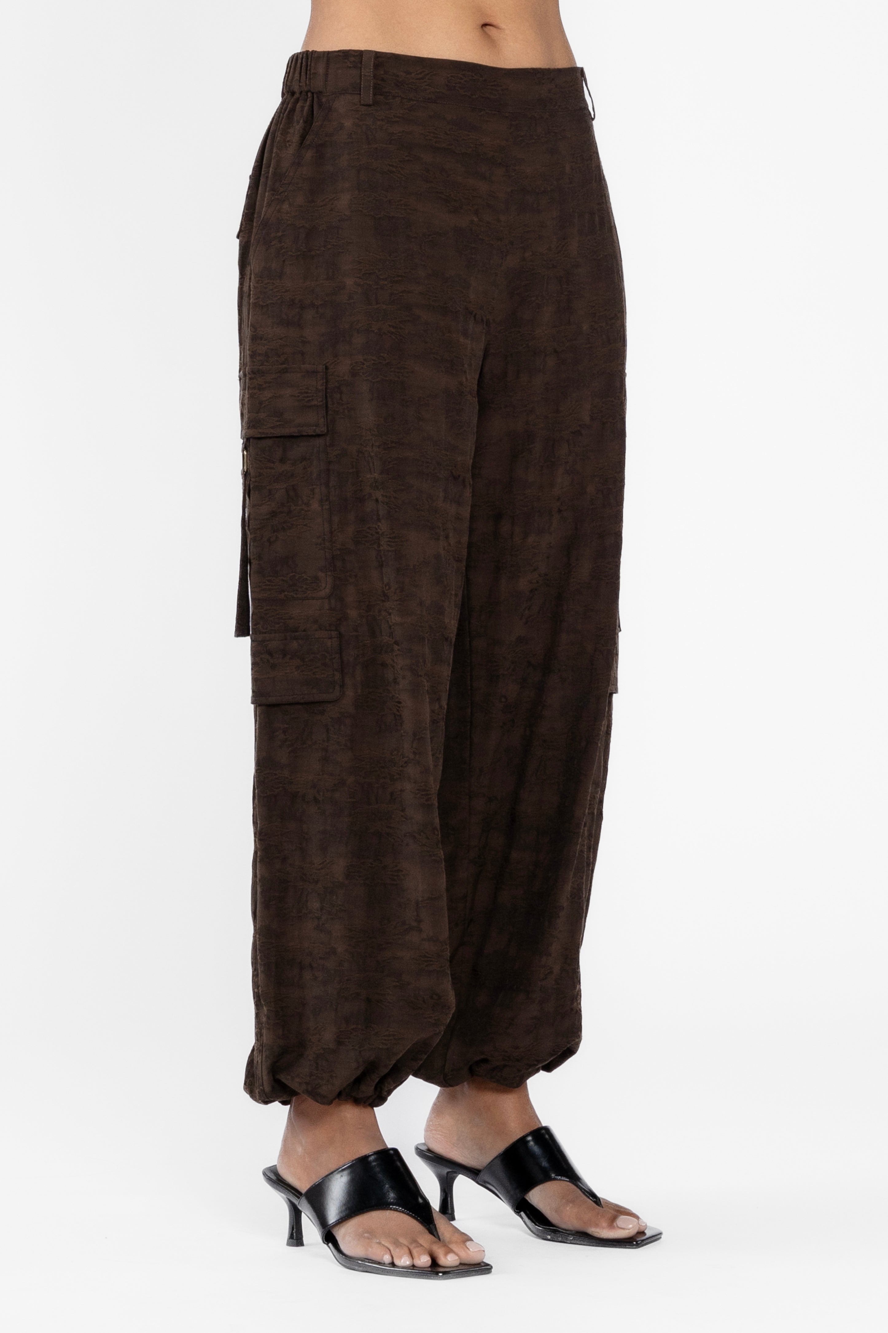 Maddie Jaquard Cargo Pants