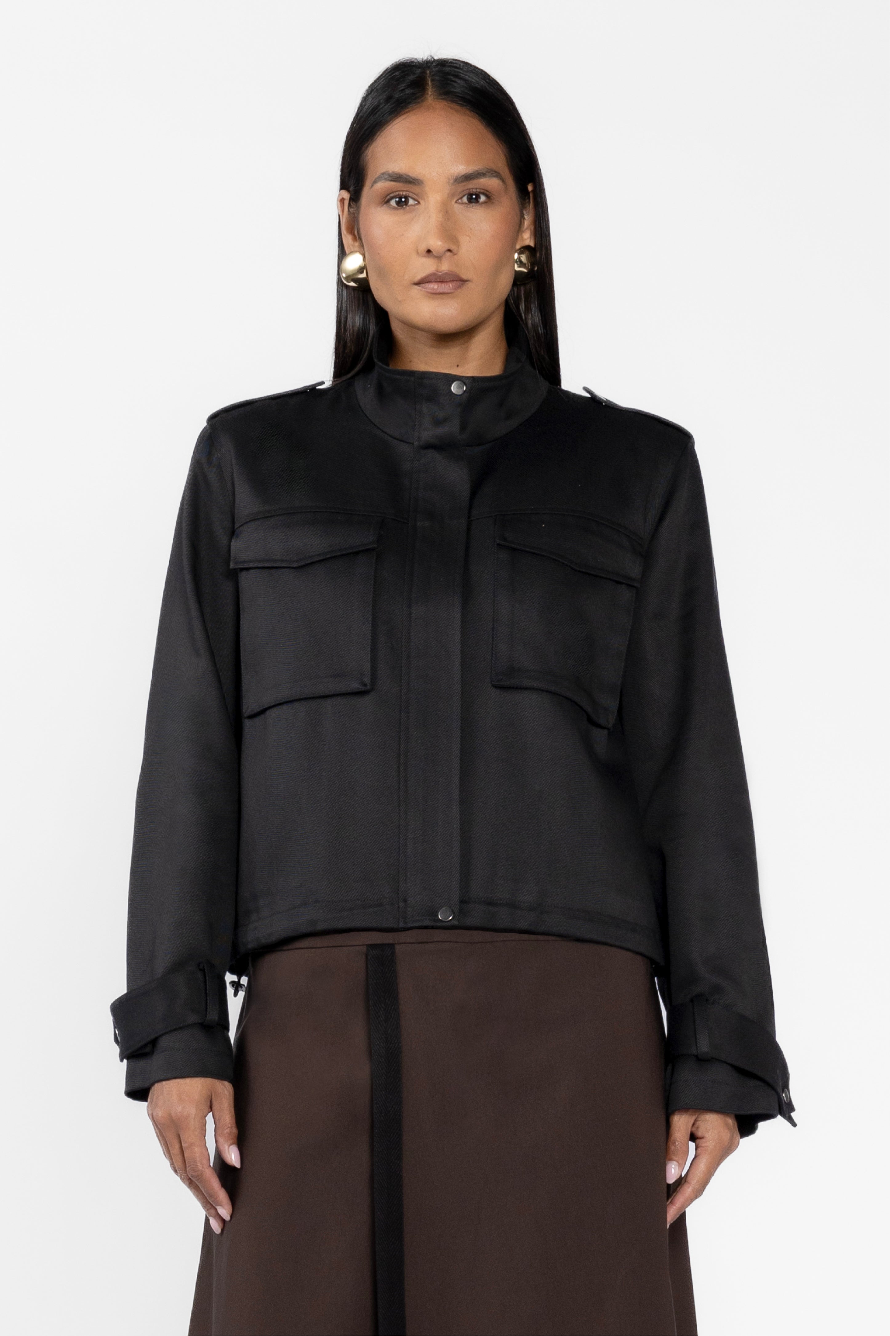 Marleigh Funnel Neck Jacket