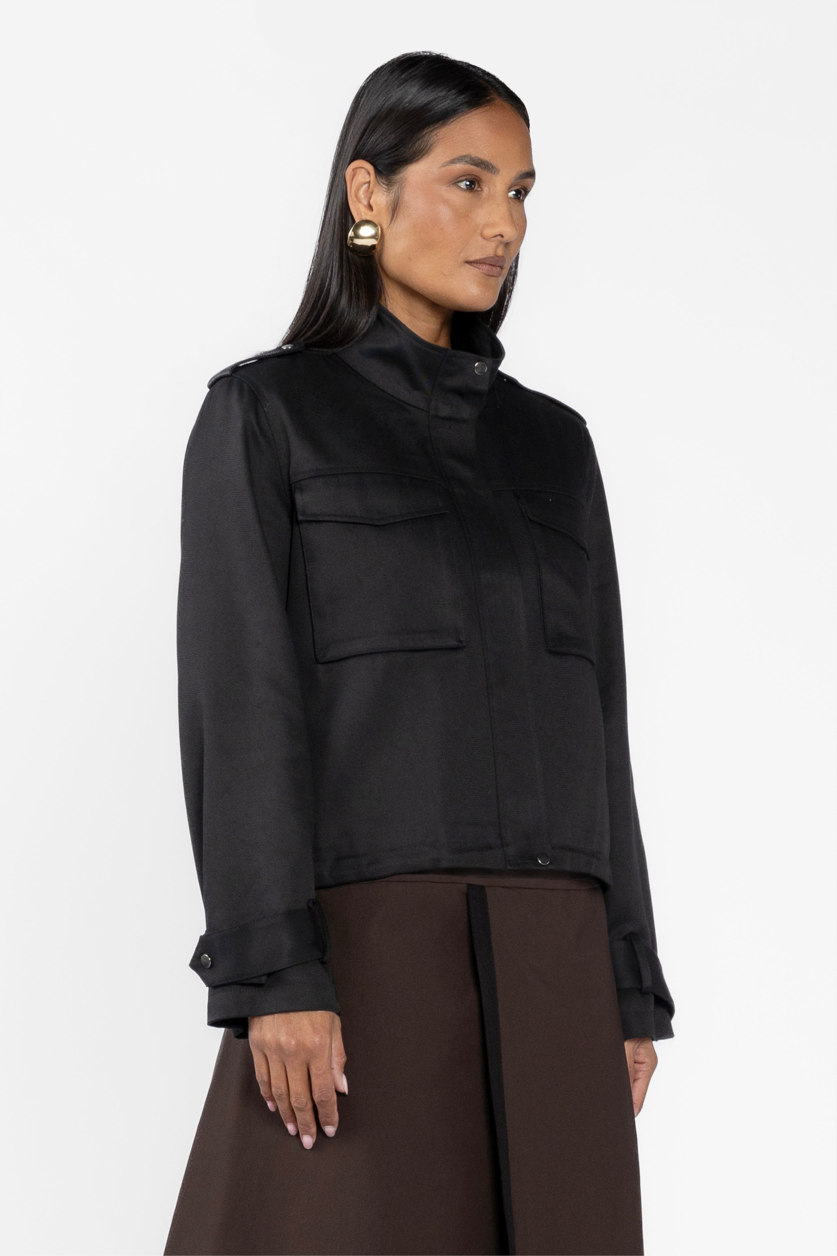 Marleigh Funnel Neck Jacket