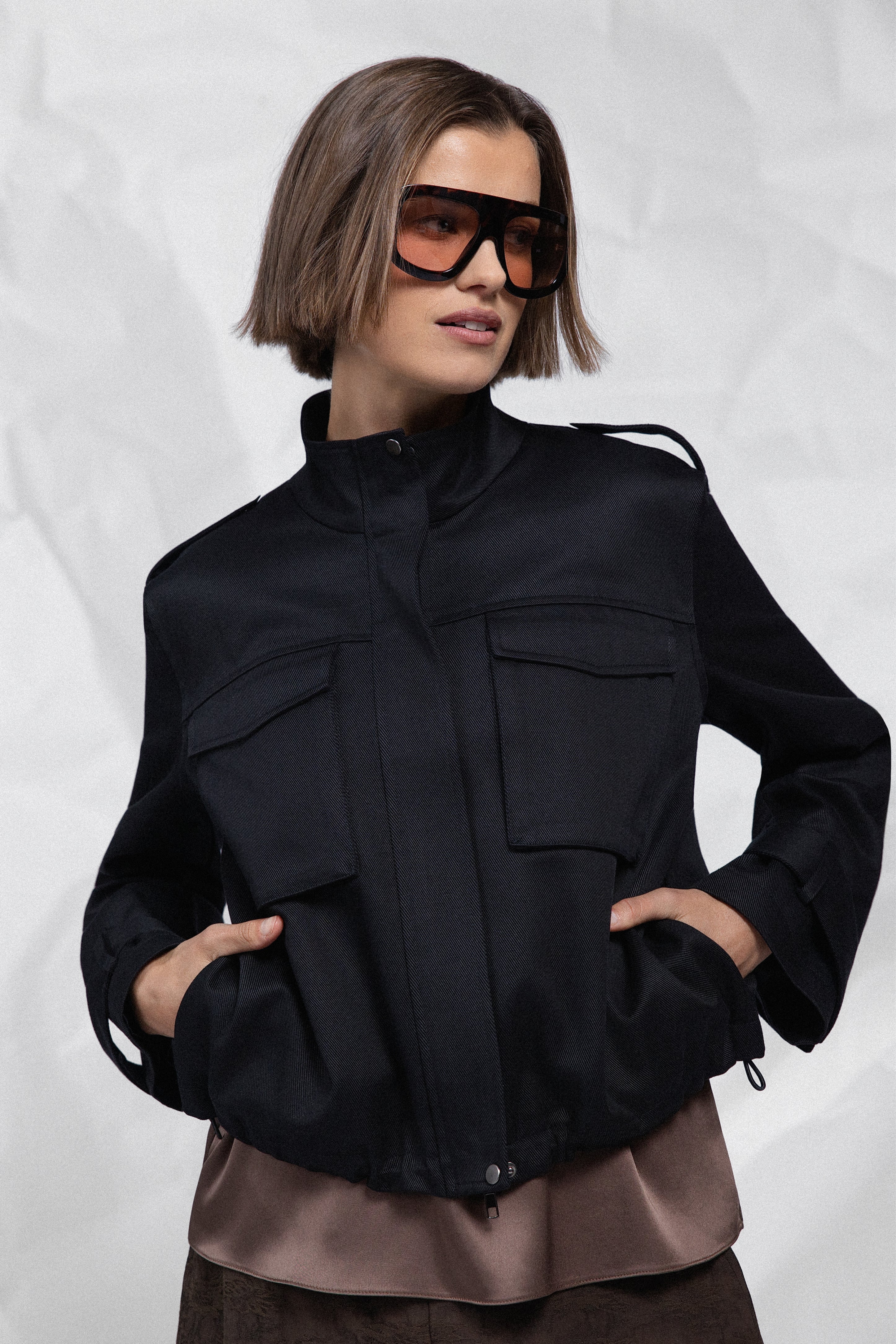 Marleigh Funnel Neck Jacket