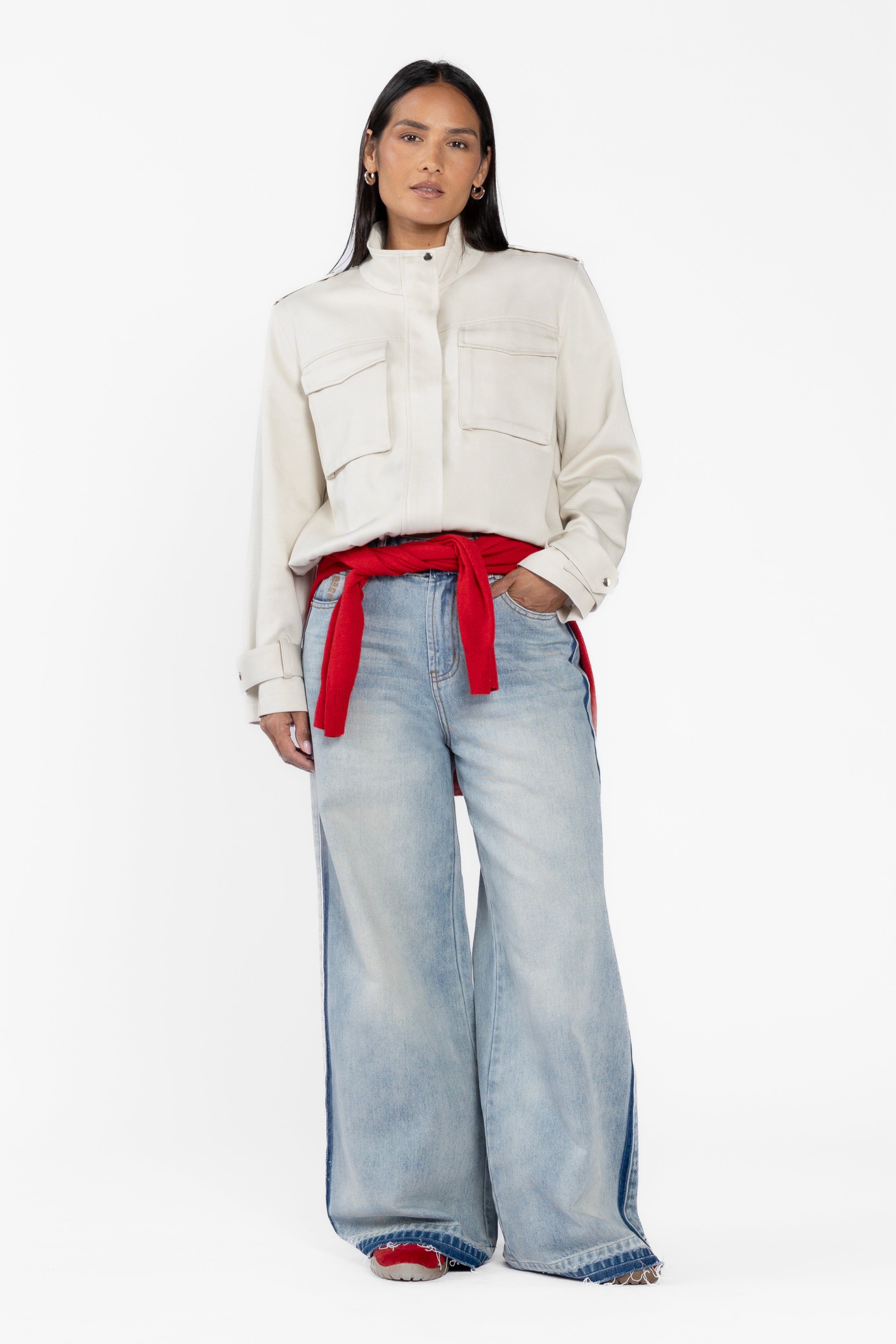 Marleigh Funnel Neck Jacket