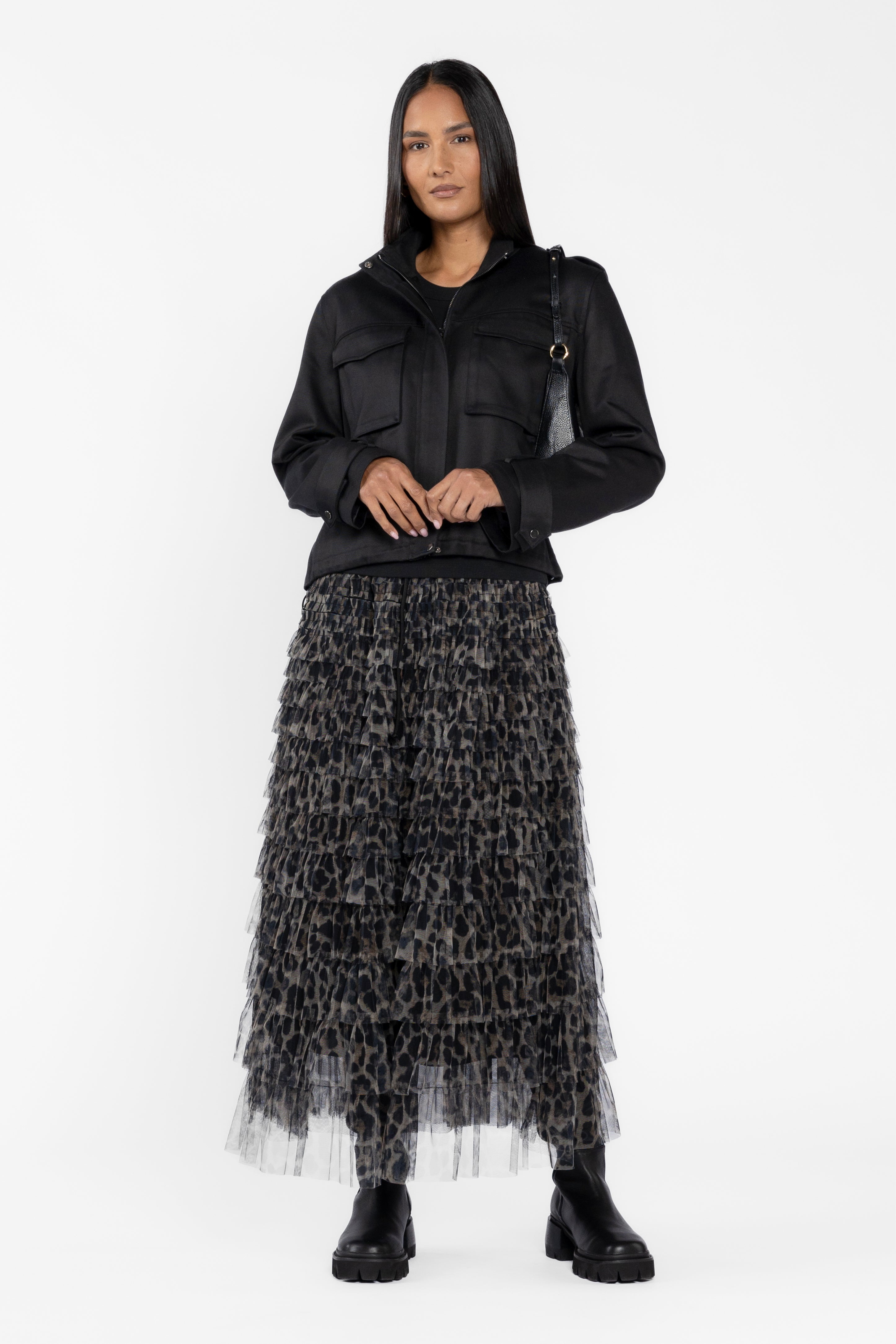 Maya Layered Tulle Skirt