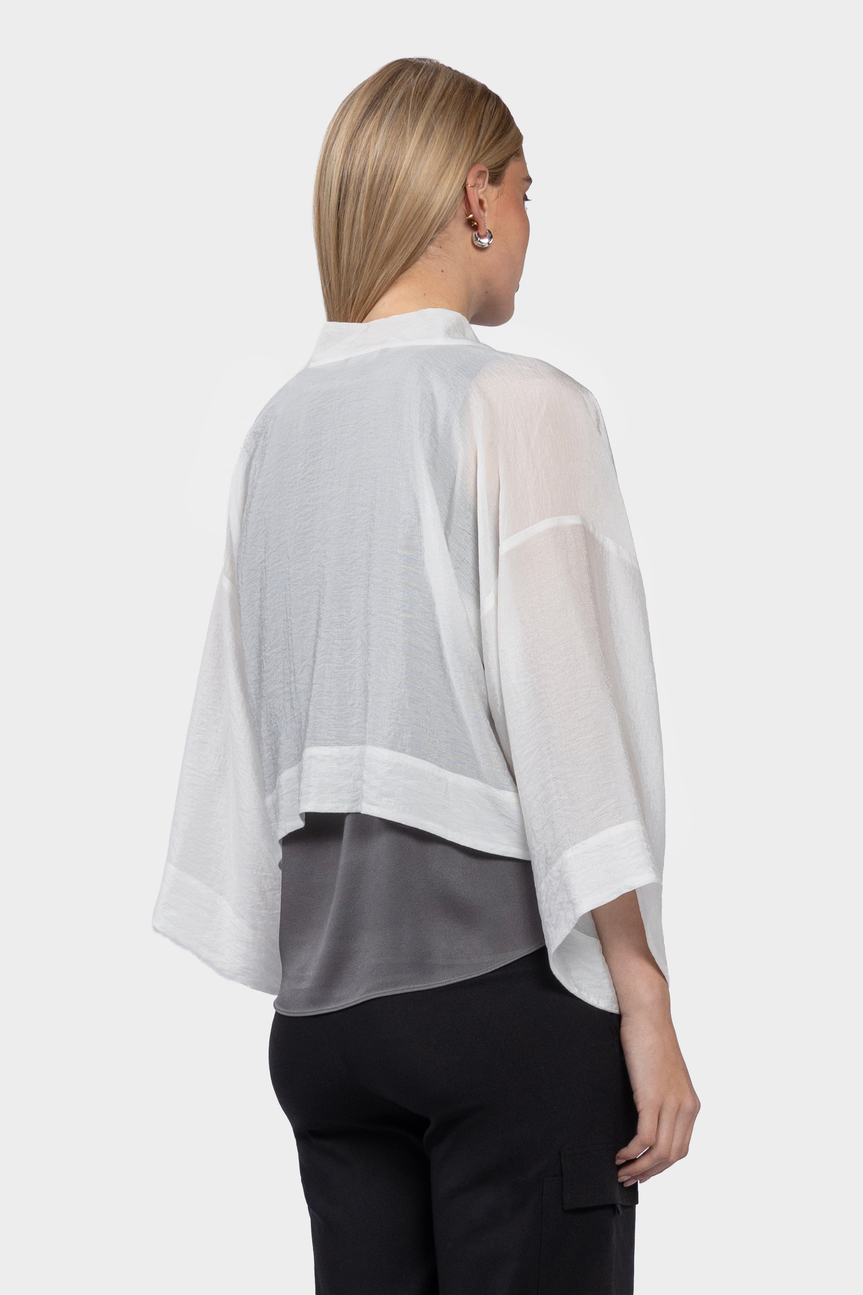 Soul Light Weight Kimono - White