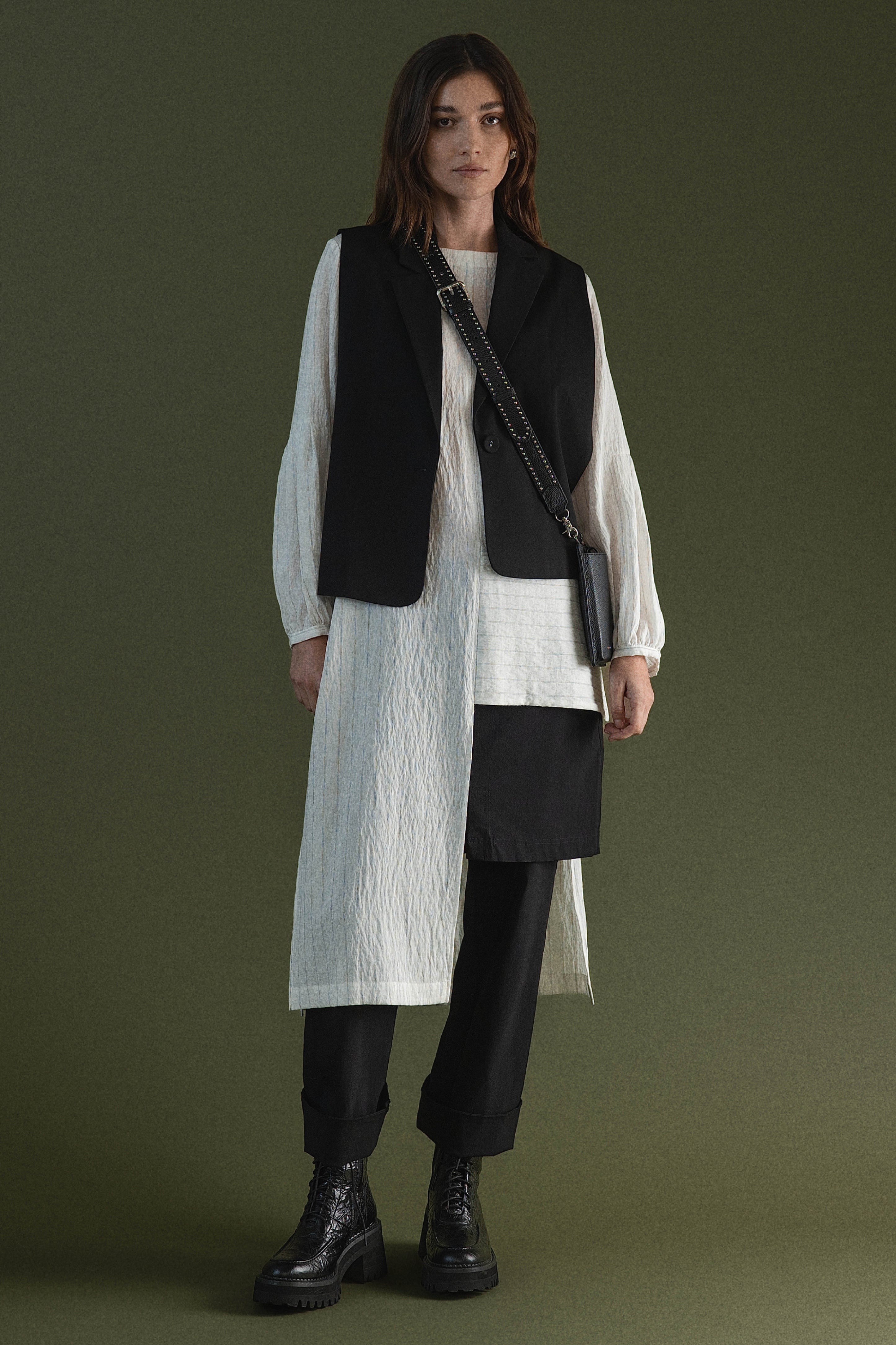 Orielle Assymetrical Waistcoat
