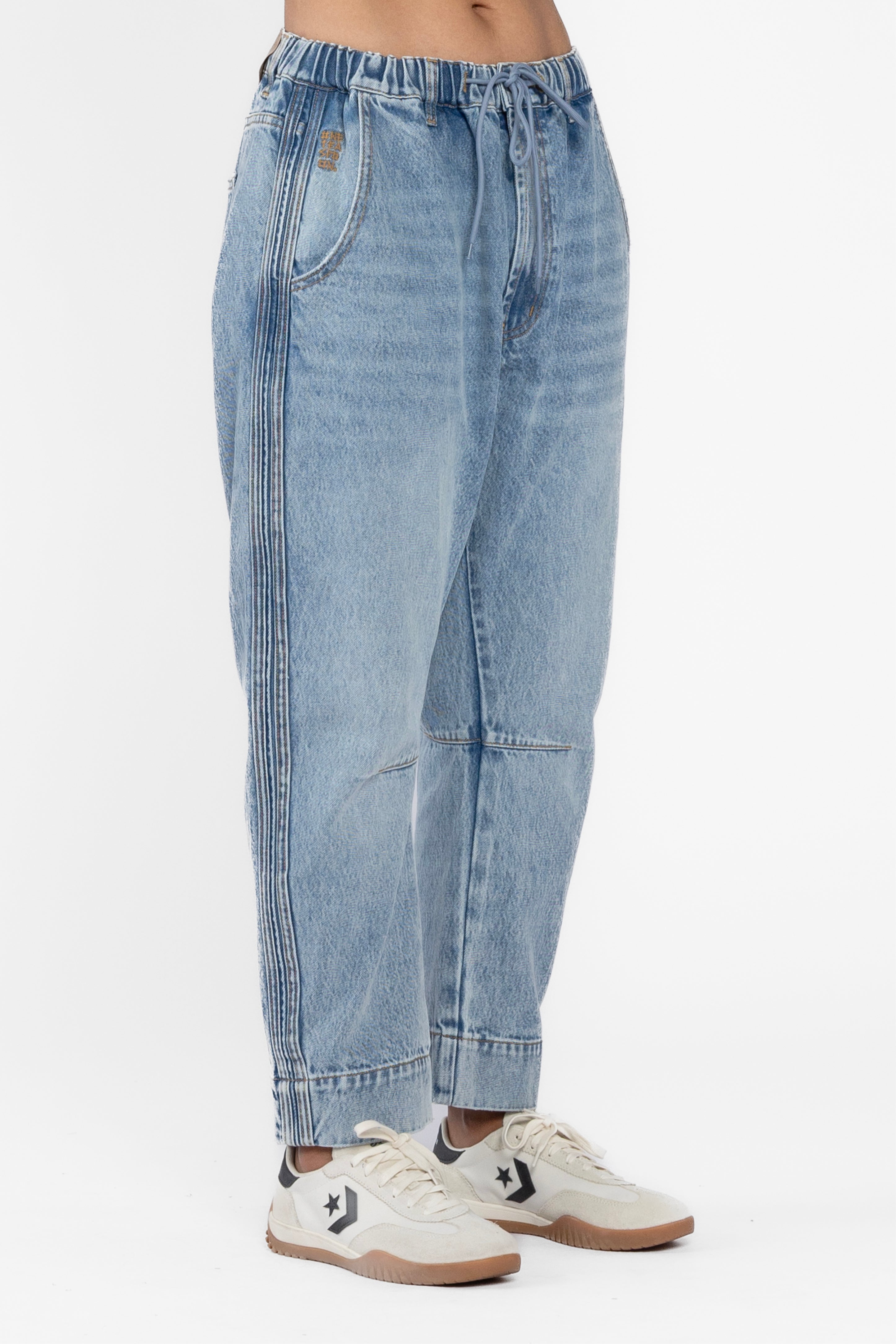 Outcasts Low Waist Drop Crotch Harem Jeans