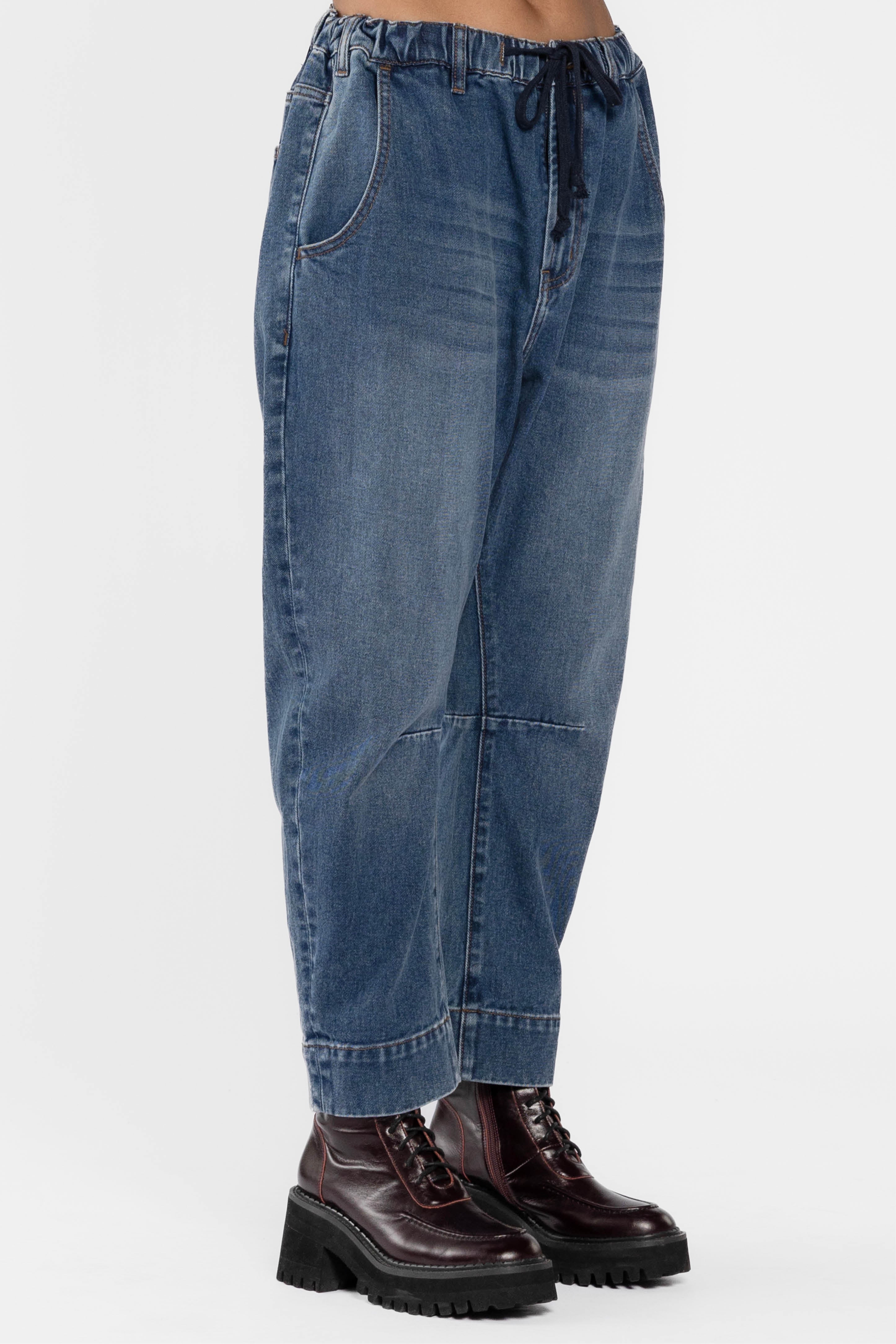 Outcasts Low Waist Drop Crotch Harem Jeans