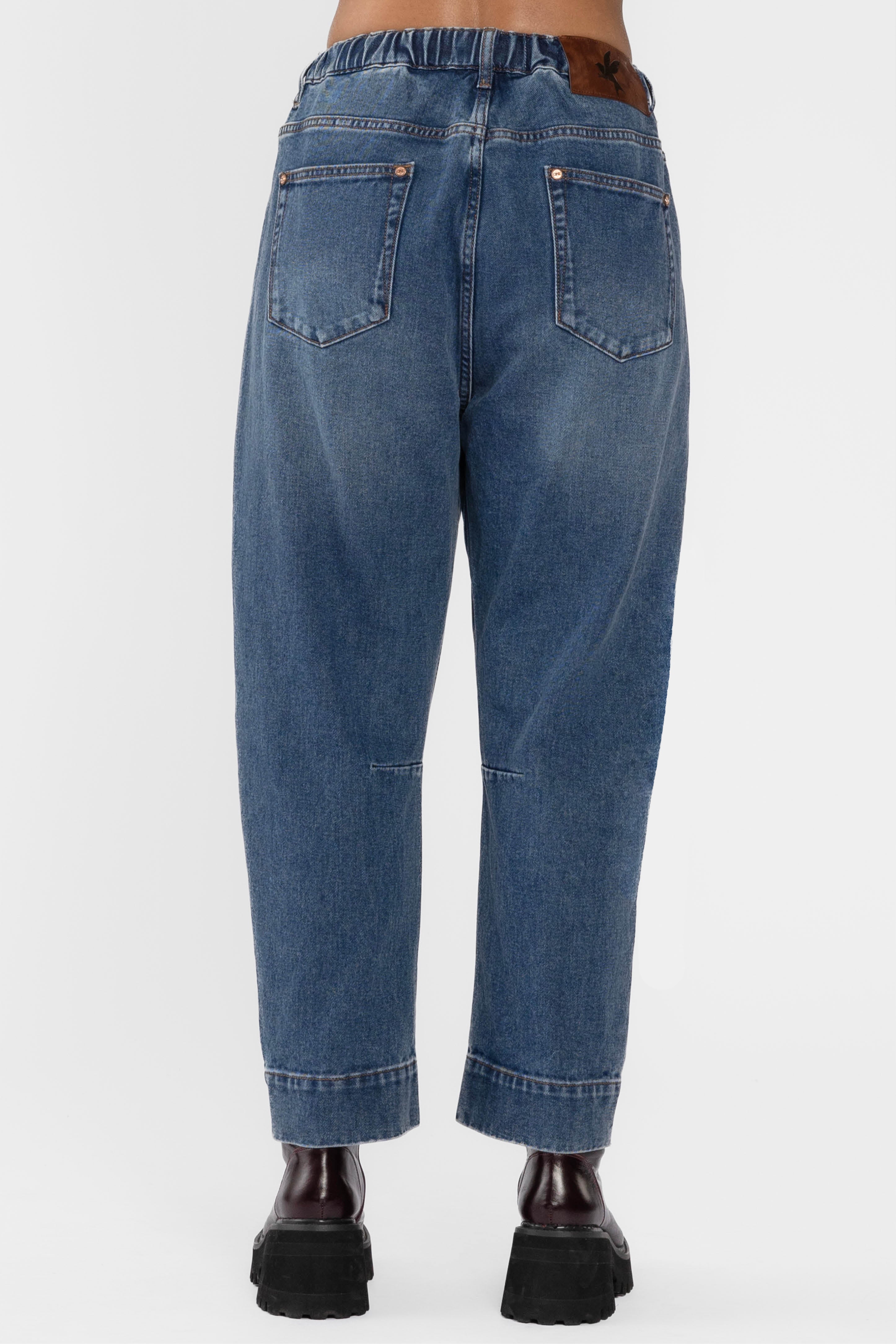 Outcasts Low Waist Drop Crotch Harem Jeans