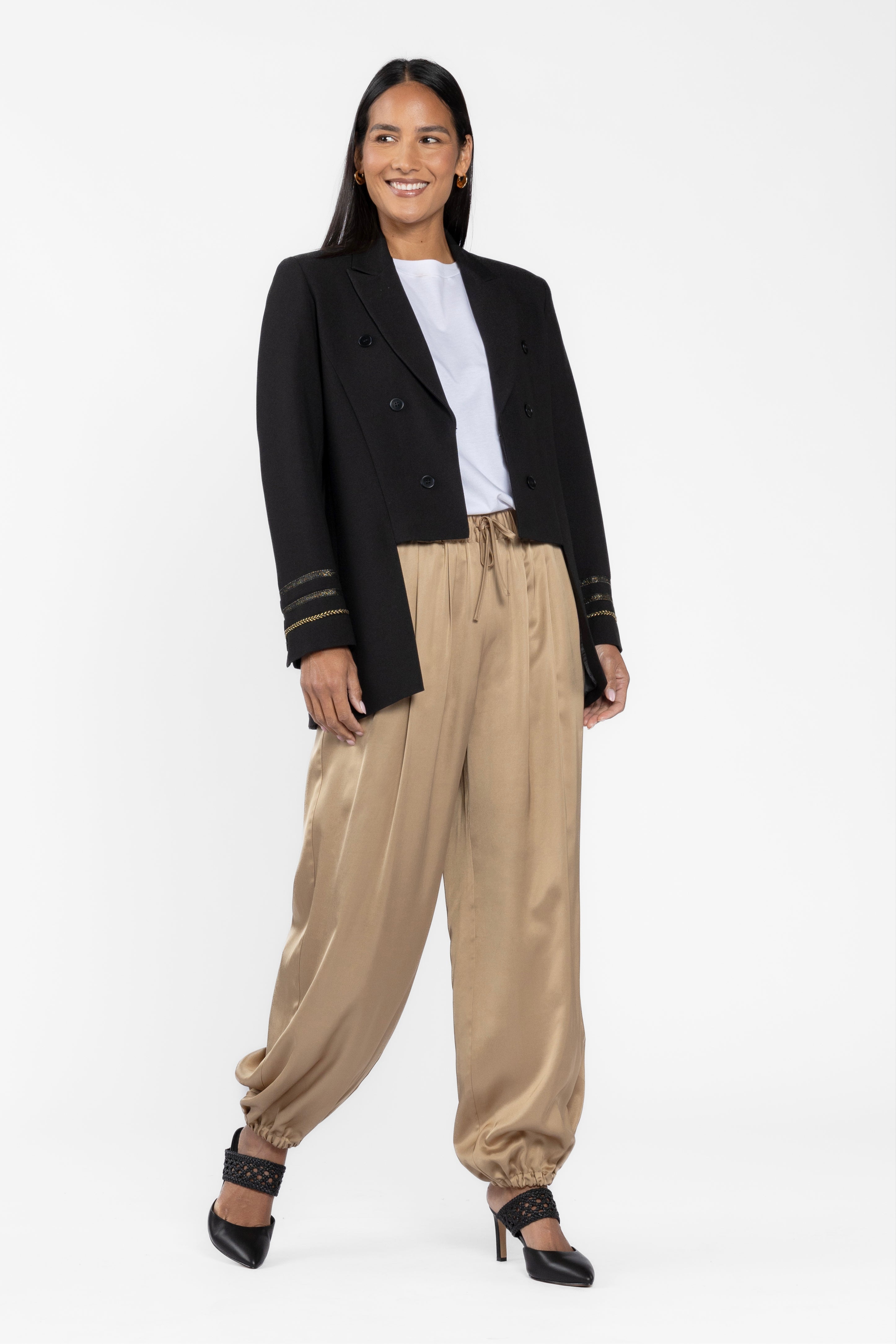 Prima Balloon Hem Pant