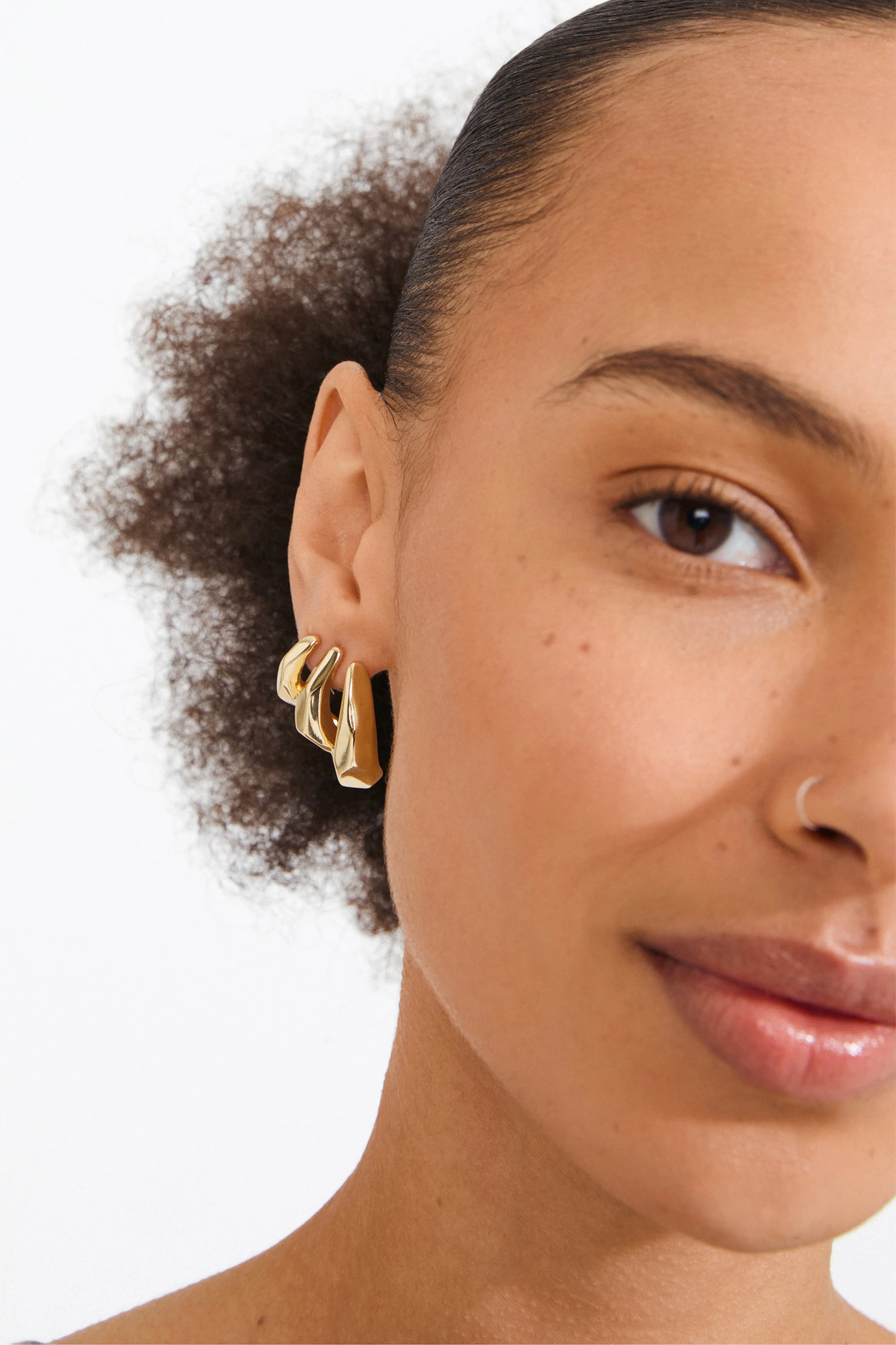Presence Earrings - Gold