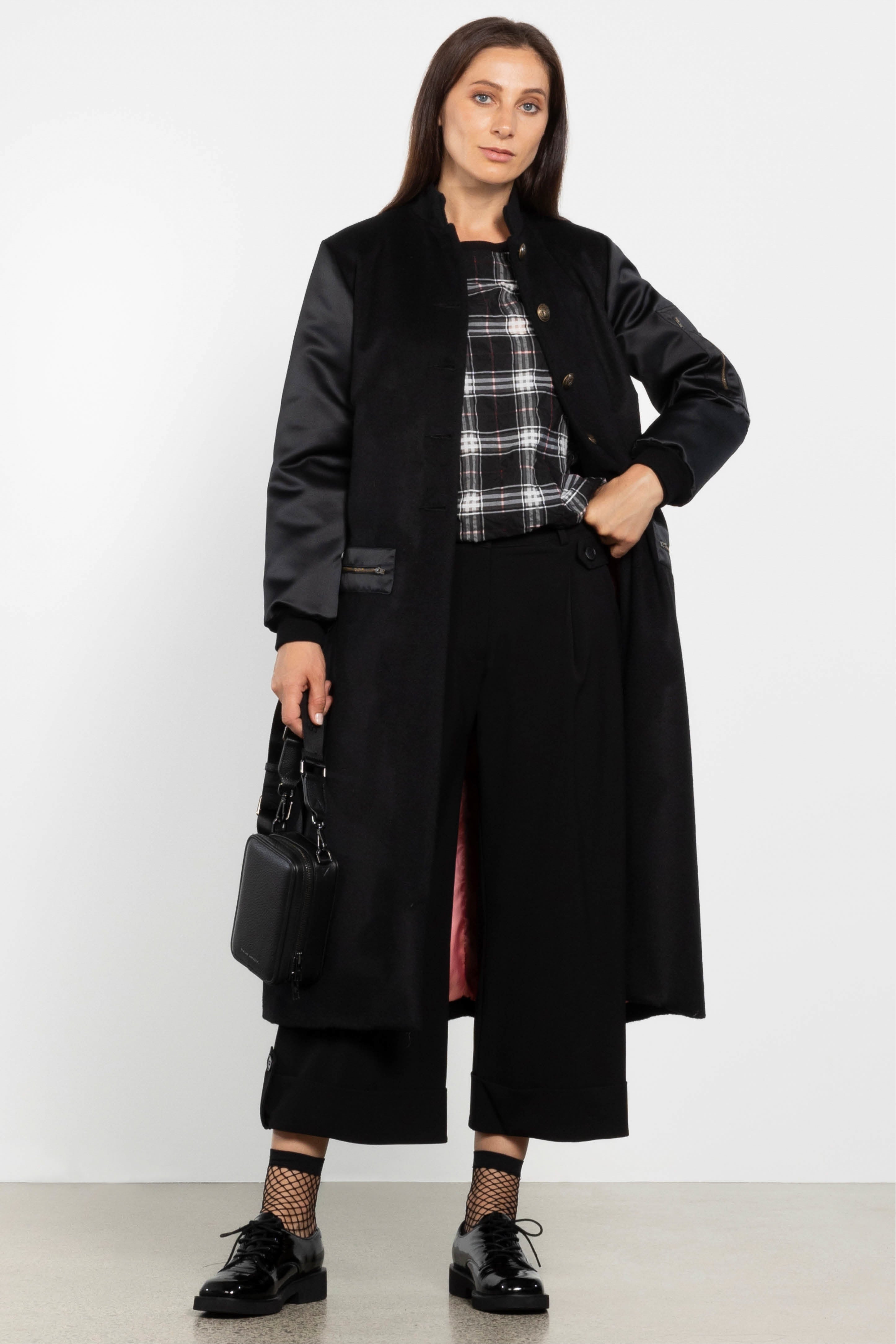 Alanzo Wide Leg Cropped Pant